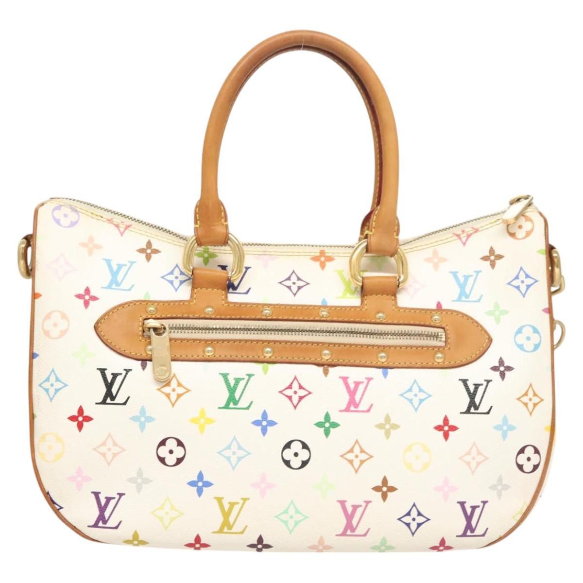 Louis Vuitton LOUIS VUITTON Monogram Multicolor Rita Bag White M40125 Size ONE SIZE - 2 Thumbnail