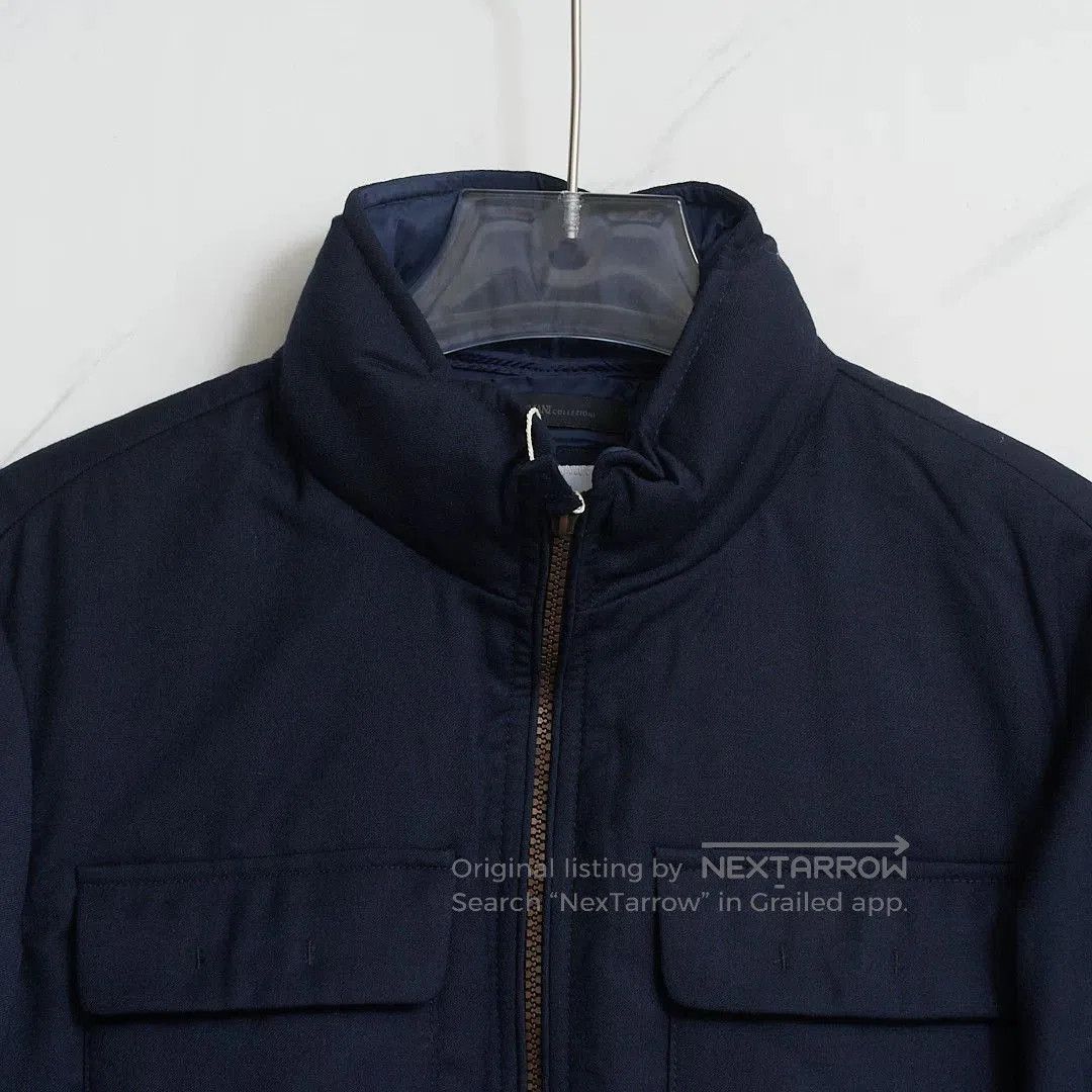 Armani Collezioni Armani Collezioni Men's Navy Field Jacket. Size US M / EU 48-50 / 2 - 2 Thumbnail
