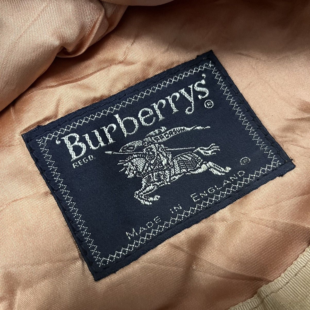 Burberry Burberrys Vintage Wool Baretta Nova Check Hat Cap Size ONE SIZE - 6 Thumbnail