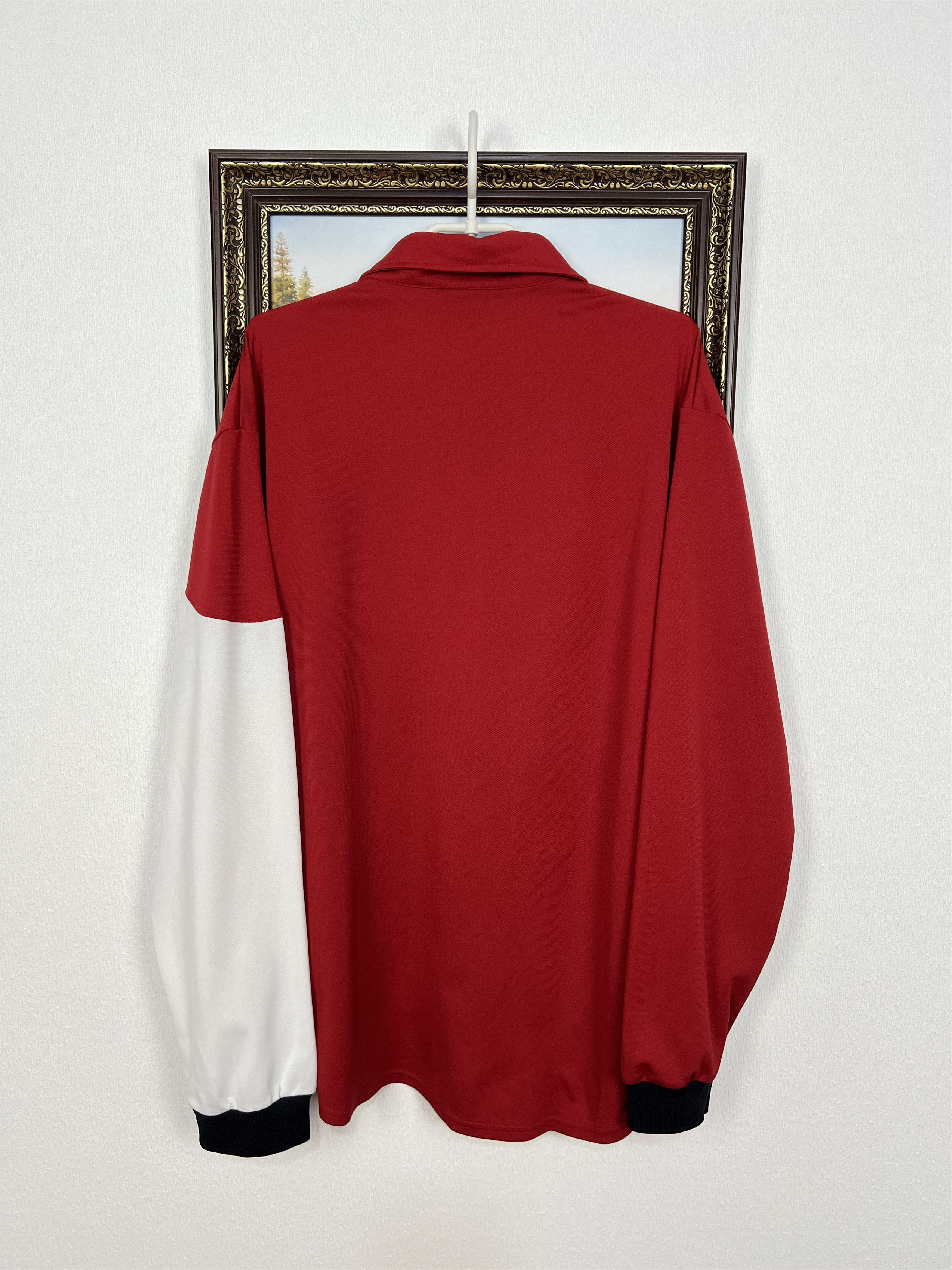 Nike Vintage 90's Nike Football Template Shirt Soccer Long Sleeve Size US XXL / EU 58 / 5 - 10 Thumbnail