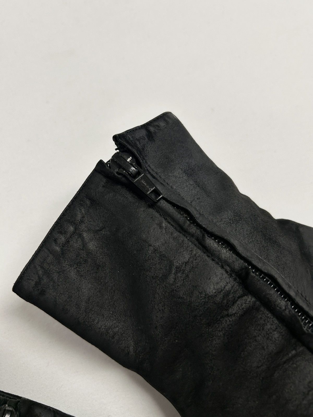 Jil Sander FW2003 Side Zip Horse Leather Boots Size US 8 / EU 41 - 6 Thumbnail