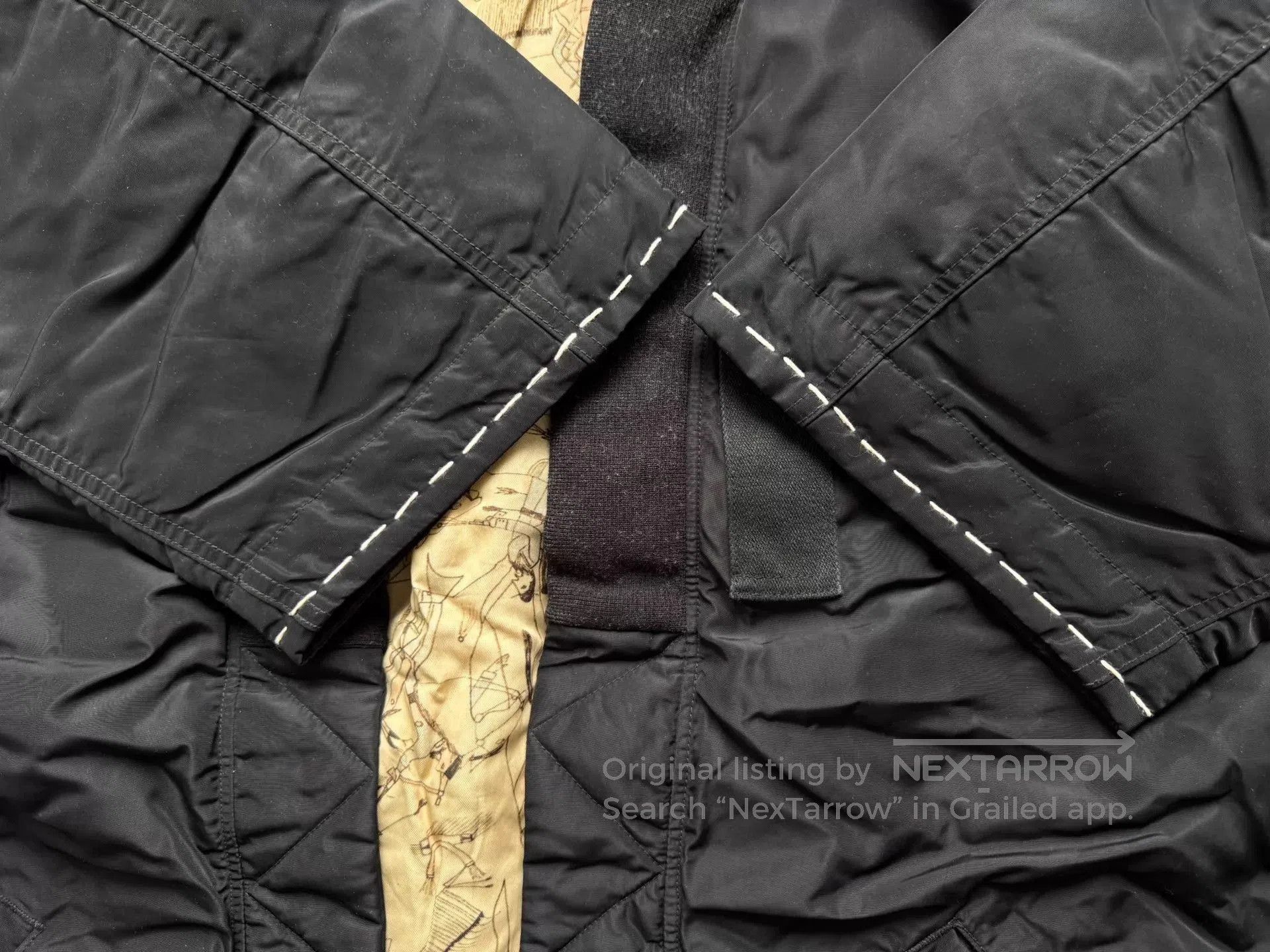 Visvim Black Lightweight Short Sleeve Jacket. Size US XL / EU 56 / 4 - 8 Thumbnail