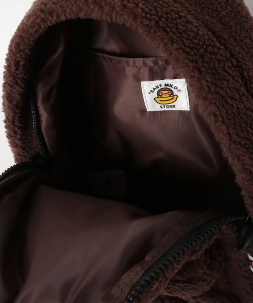 Bape A BATHING APE BABY MILO MINI FUR BACKPACK Brown Size ONE SIZE - 8 Thumbnail