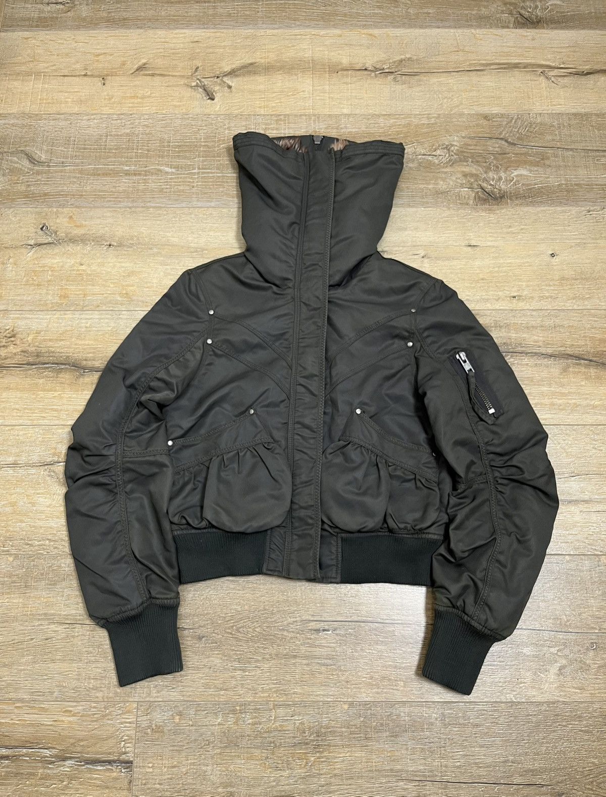 If Six Was Nine Japanese If Six Was Nine Style Zip Fur Bomber Jacket 90s Size US M / EU 48-50 / 2 - 17 Thumbnail