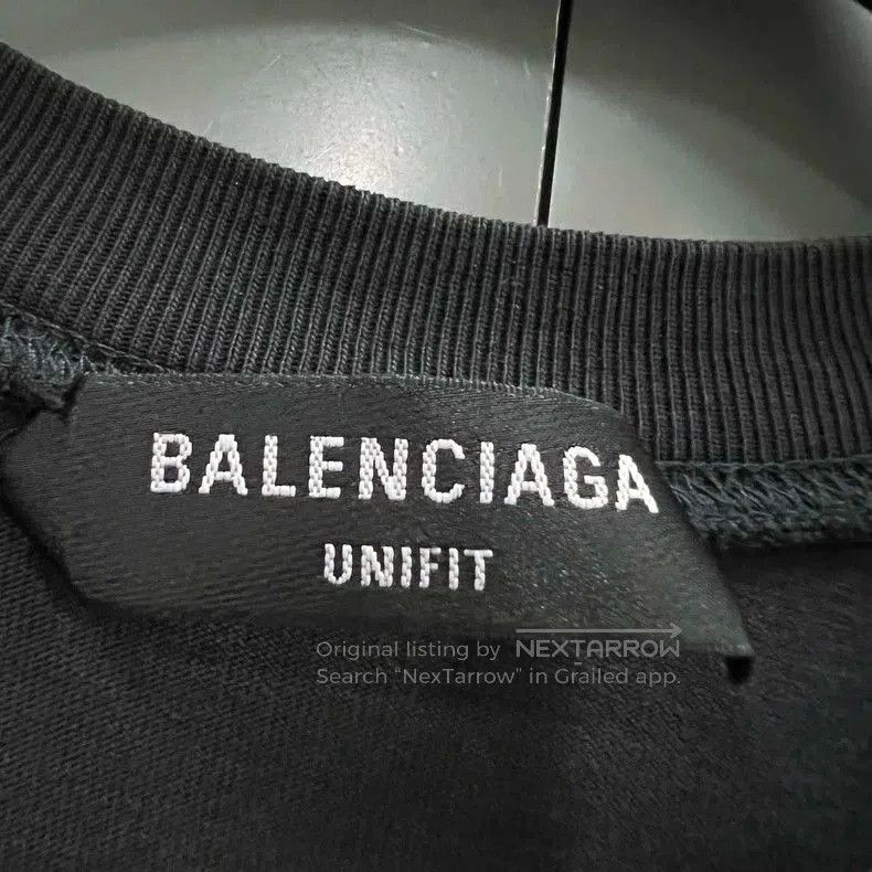 Balenciaga Balenciaga Distressed Flame Logo T-shirt. Size US XS / EU 42 / 0 - 3 Thumbnail