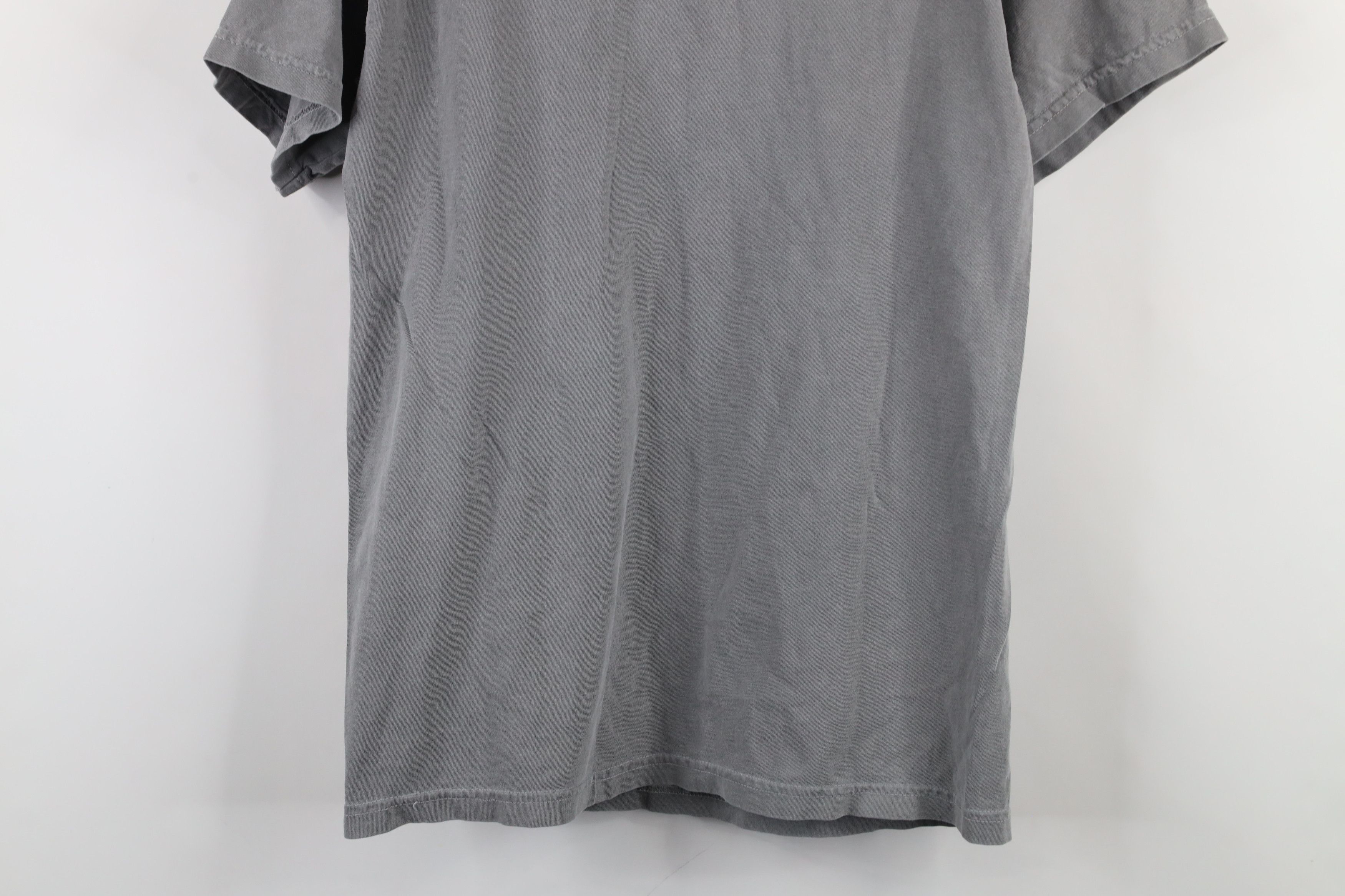 Vintage Vintage 90s Y2K Streetwear Heavy Garment Dye T-Shirt Gray Size US S / EU 44-46 / 1 - 10 Thumbnail
