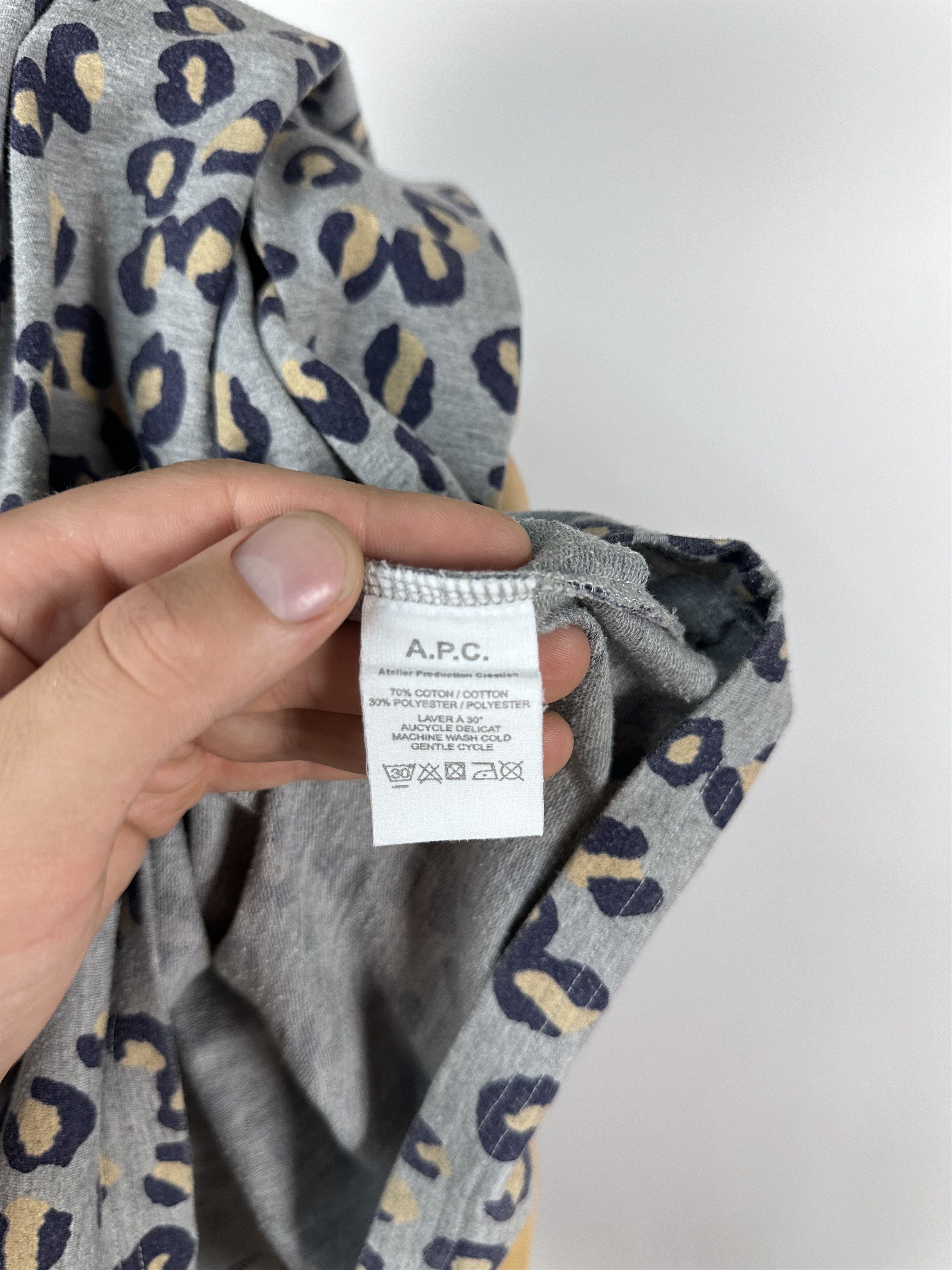 A.P.C. A.P.C. Dress Gray Cotton Womes Size S Size S / US 4 / IT 40 - 10 Thumbnail