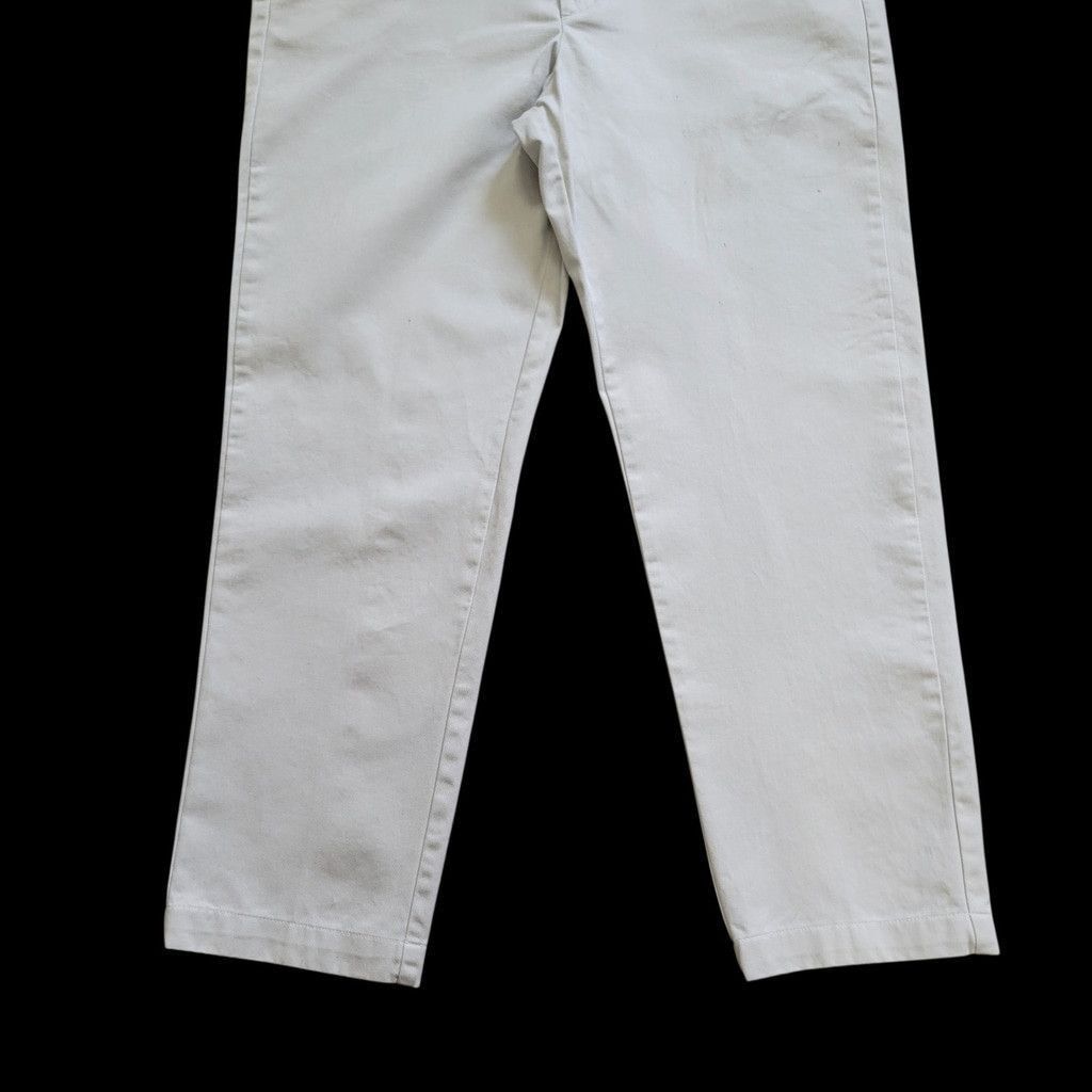 Tommy Hilfiger Tommy Hilfiger Men Beige Relaxed-Fit Chino Pants Size 38/32 Size US 38 / EU 54 - 3 Thumbnail