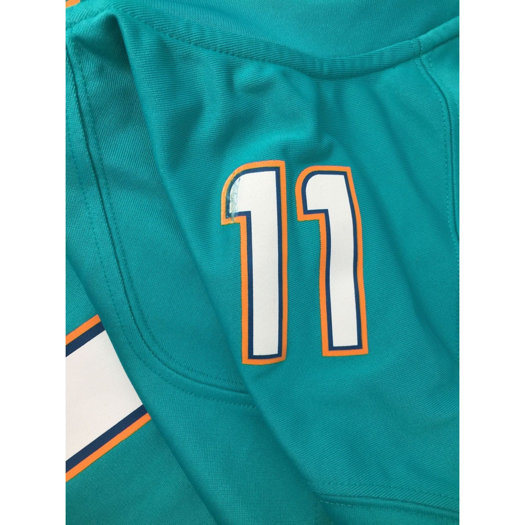 Nike Vintage Nike Miami Dolphins Mike Wallace #11 Football Jersey Size US XXL / EU 58 / 5 - 11 Thumbnail