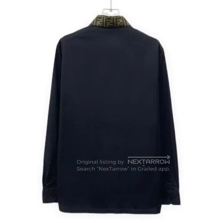 Fendi Fendi size 39 22 Model, Black Collar Logo Letter Cotton Sin Size US XS / EU 42 / 0 - 2 Thumbnail