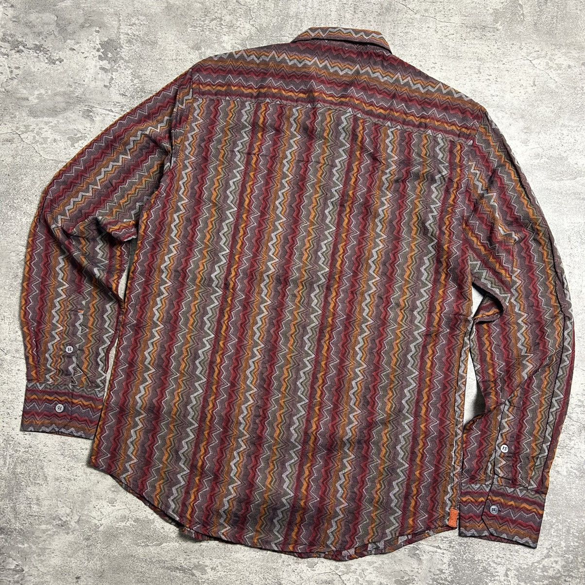 Missoni Vintage MISSONI Pattern Art Size US L / EU 52-54 / 3 - 17 Thumbnail