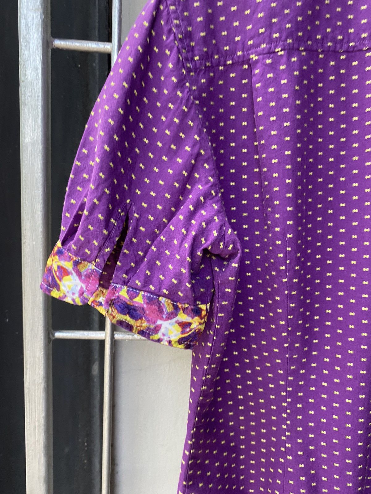 Paul Smith Paul Smith black label purple shirt Size S / US 4 / IT 40 - 11 Thumbnail