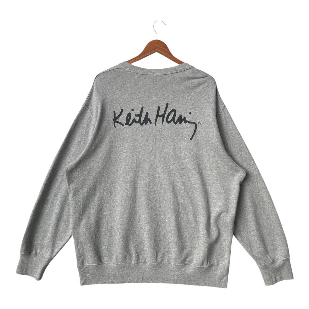 Keith Haring Desiger Collab Keith Haring X UT Big Logo Sweatshirt/L Size US XXL / EU 58 / 5 - 2 Thumbnail