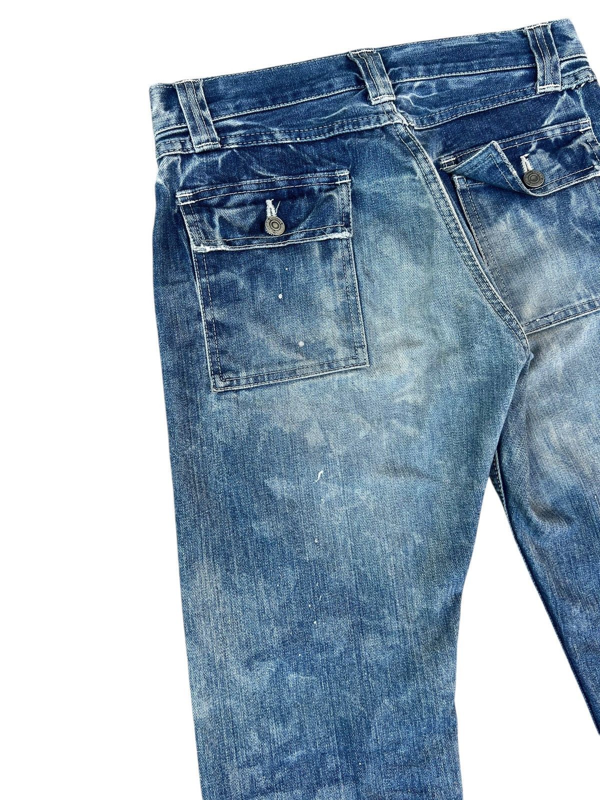 Eternal Distressed Mud Wash Stains Denim Eternal Japan Fatigue Jeans Size US 29 - 16 Thumbnail