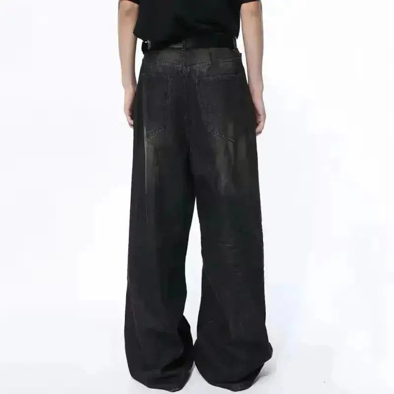 Japanese Brand Straight Vintage Loose Hole Jeans Pants y2k Size US 30 / EU 46 - 5 Thumbnail