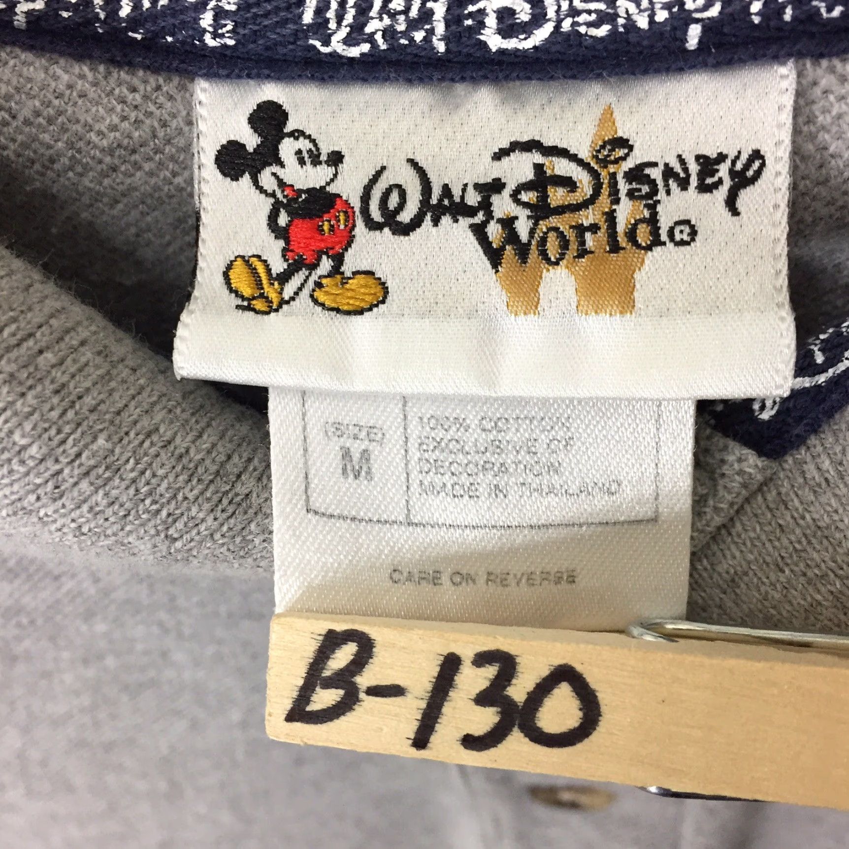 Disney Walt Disney World Polo Shirt Mens Medium Gray Short Sleeve Knit Polo Shirt Mens Gray Knit Short Sleeve Disney World Polo Size US M / EU 48-50 / 2 - 7 Thumbnail