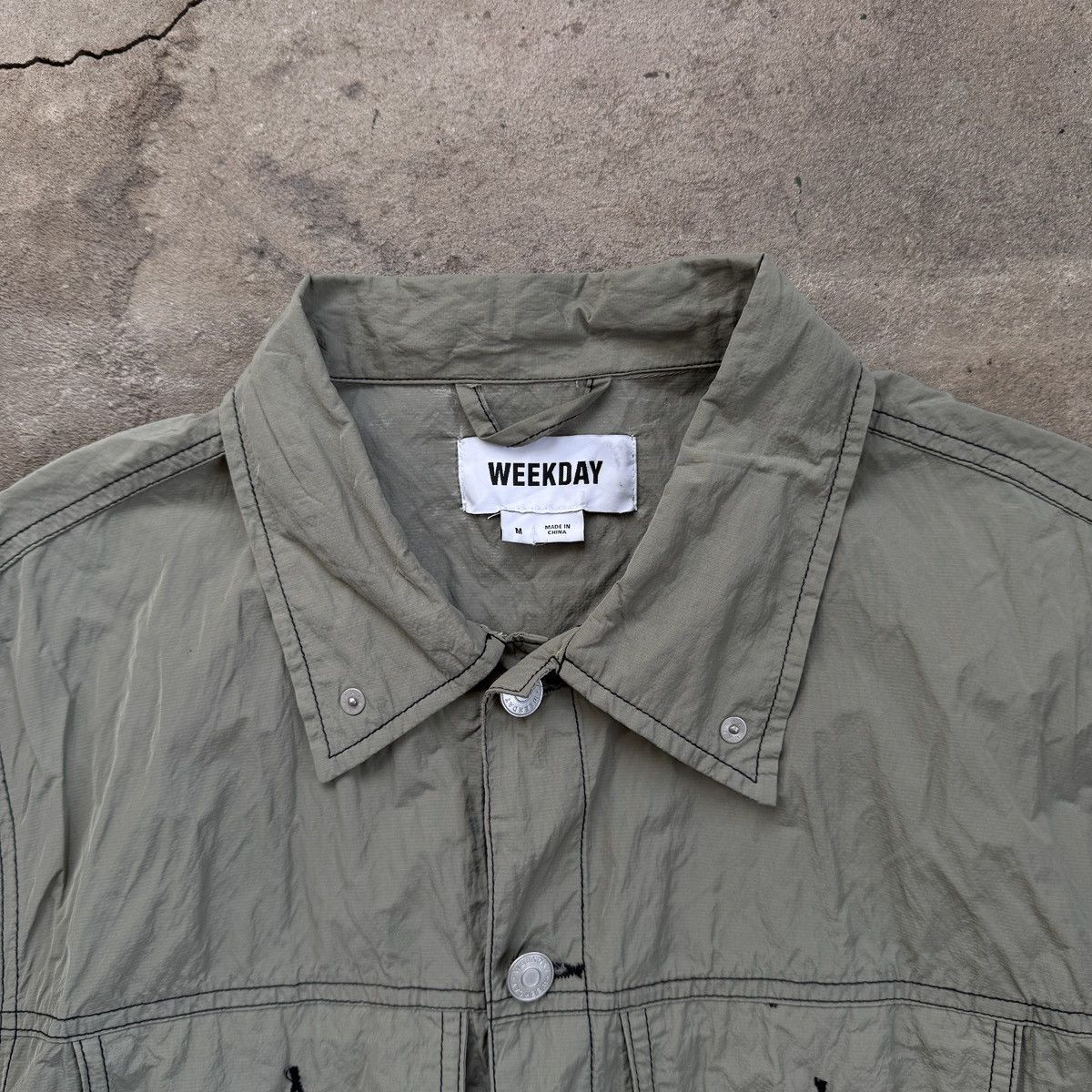 Weekday Weekday Leo Metal Nylon Jacket Size US M / EU 48-50 / 2 - 3 Thumbnail