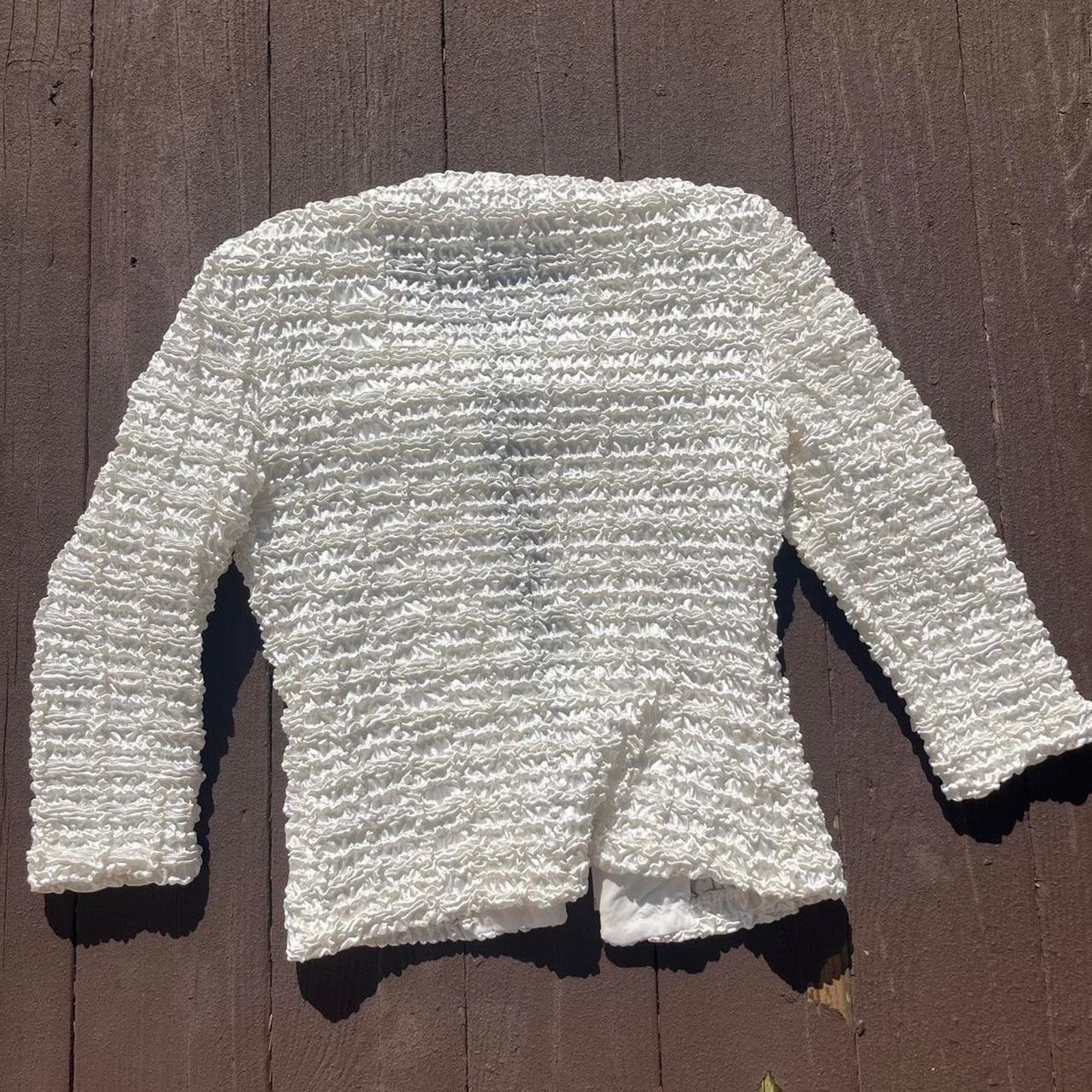 Joseph Joseph Ribkoff tweed white jacket Size XS / US 0-2 / IT 36-38 - 5 Thumbnail