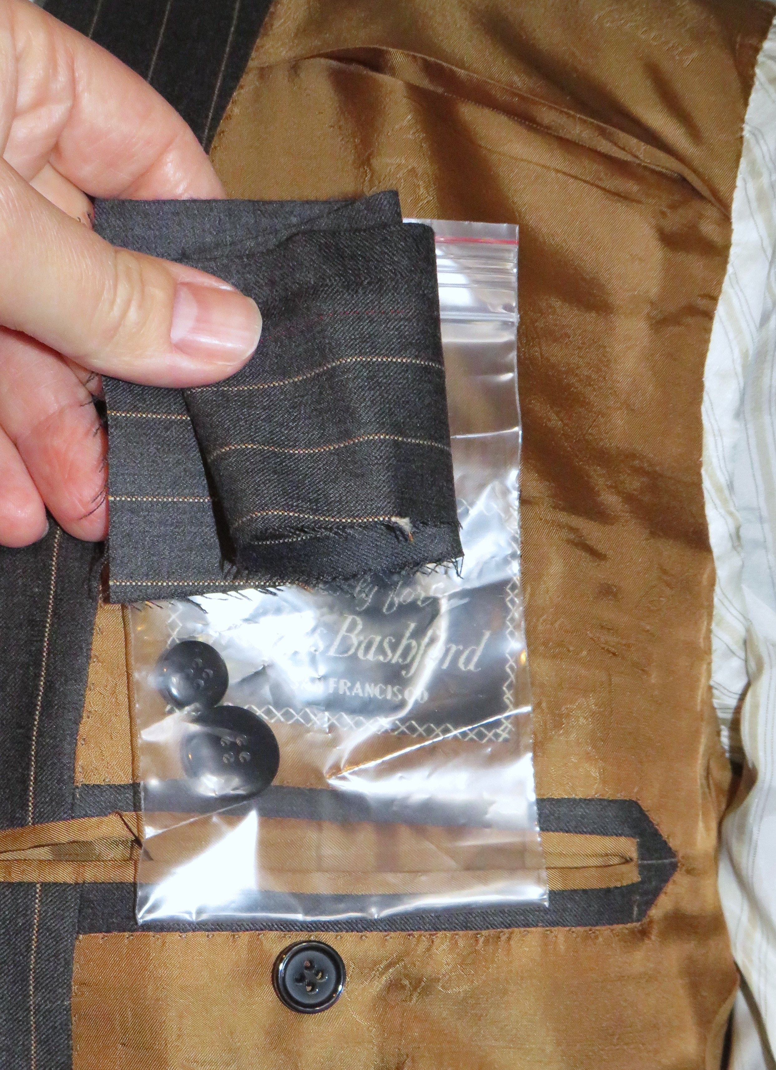 Brioni Pincio Super 150 Charcoal Stripe Two Button Suit 46L Size 46L - 19 Thumbnail