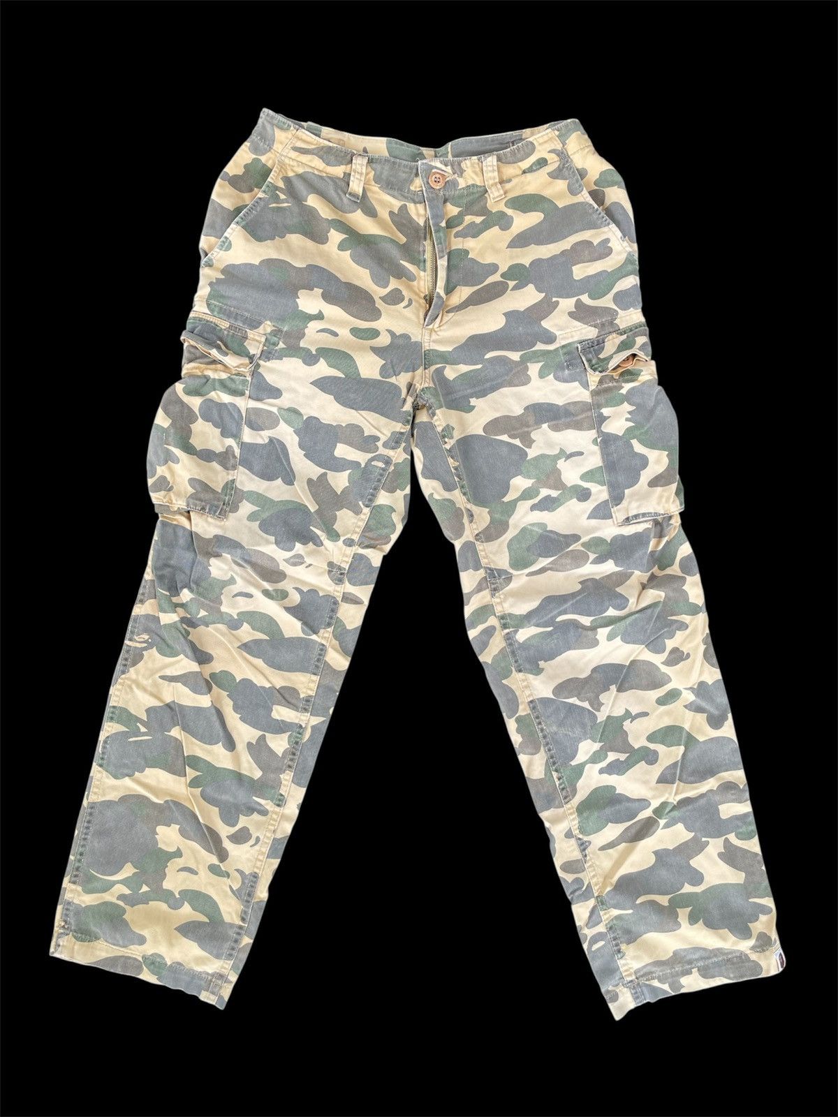 Bape BAPE Vintage 1st Camo Military Cargo Pants Size US 32 / EU 48 - 1 Thumbnail