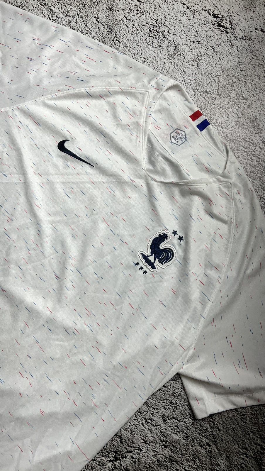 Nike 2018-2019 France football team World Cup nike jersey Size US XXL / EU 58 / 5 - 2 Thumbnail
