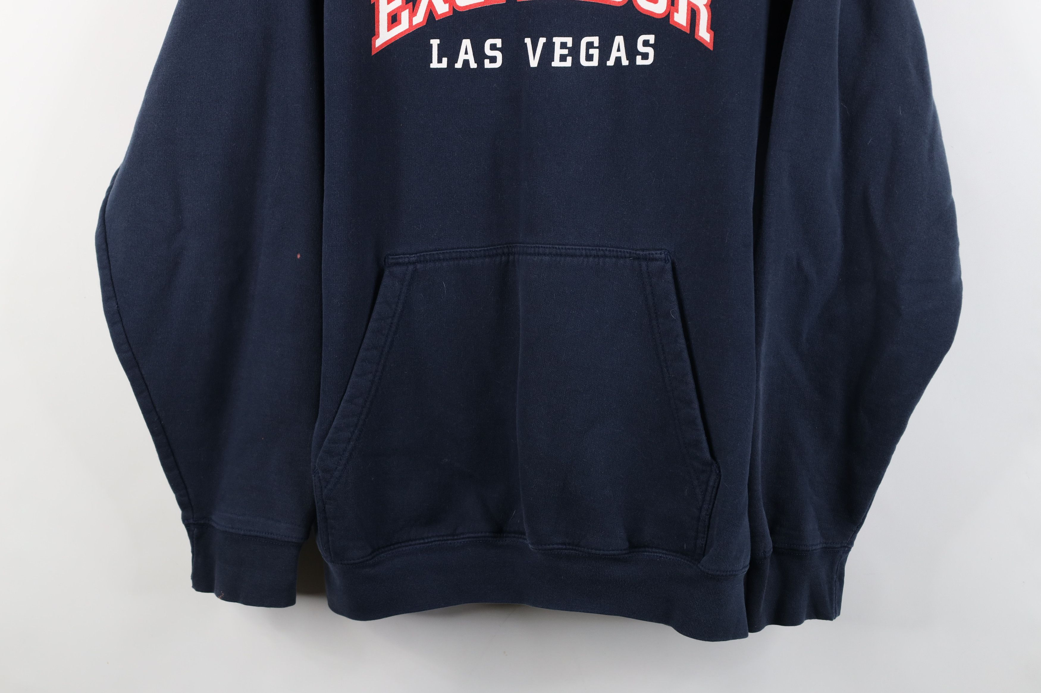 Vintage Vintage 90s Spell Out Excalibur Las Vegas Hoodie Sweatshirt Size US XL / EU 56 / 4 - 3 Thumbnail