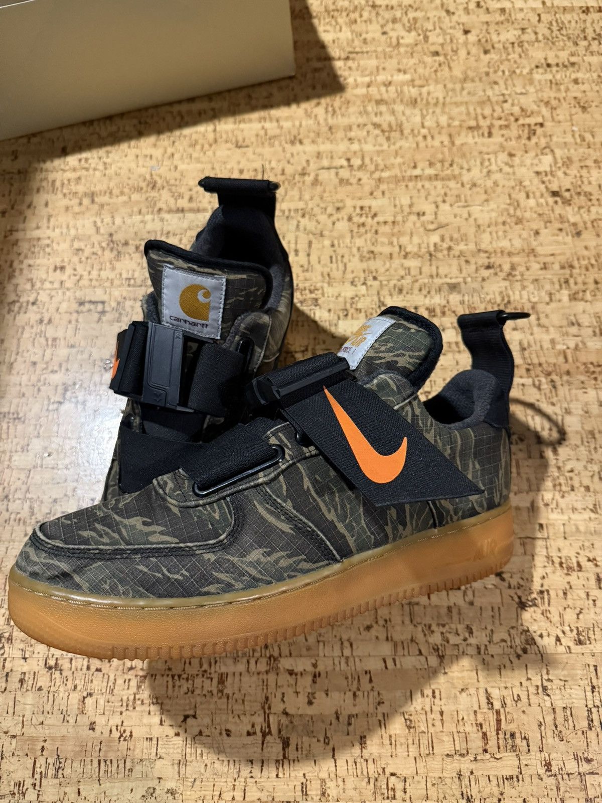 Carhartt Wip × Nike Carhartt WIP x Nike Air Force 1 Utility Low Premium 'Camo' Size US 10 / EU 43 - 2 Thumbnail