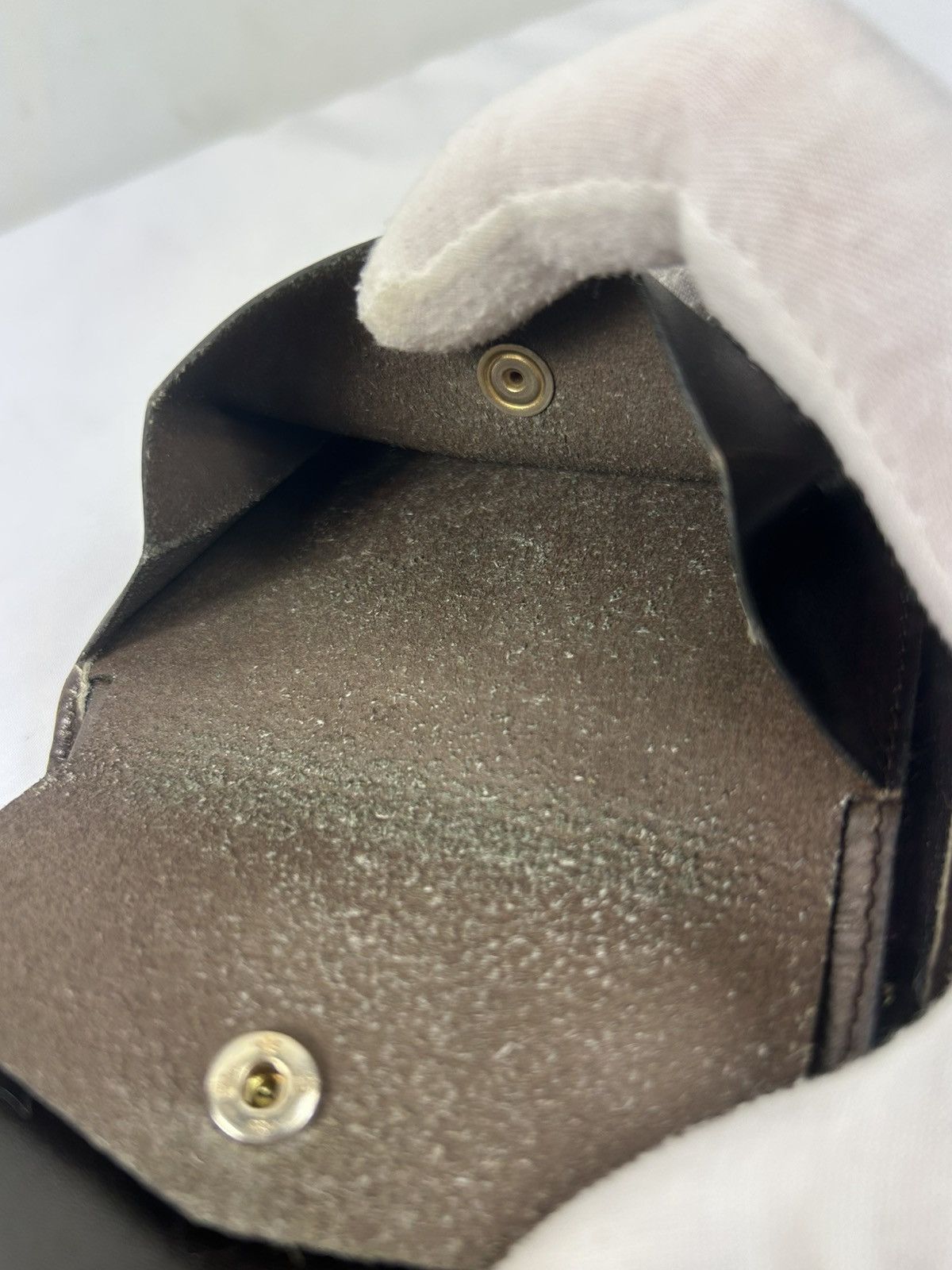 Dior Dior Brown Trotter Leather Trifold Wallet Size ONE SIZE - 5 Thumbnail