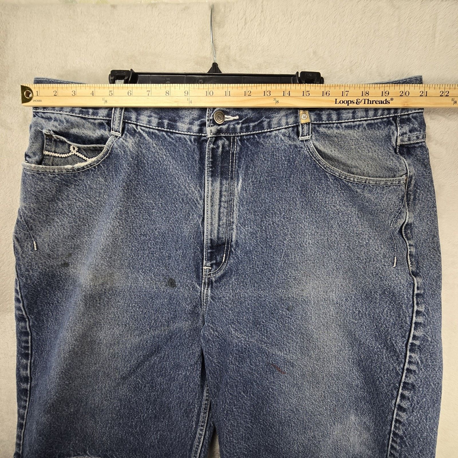Other Vintage Kno Betta Shorts 44 Fits 42 Denim Jeans Baggy Y2K Size US 44 / EU 60 - 10 Thumbnail