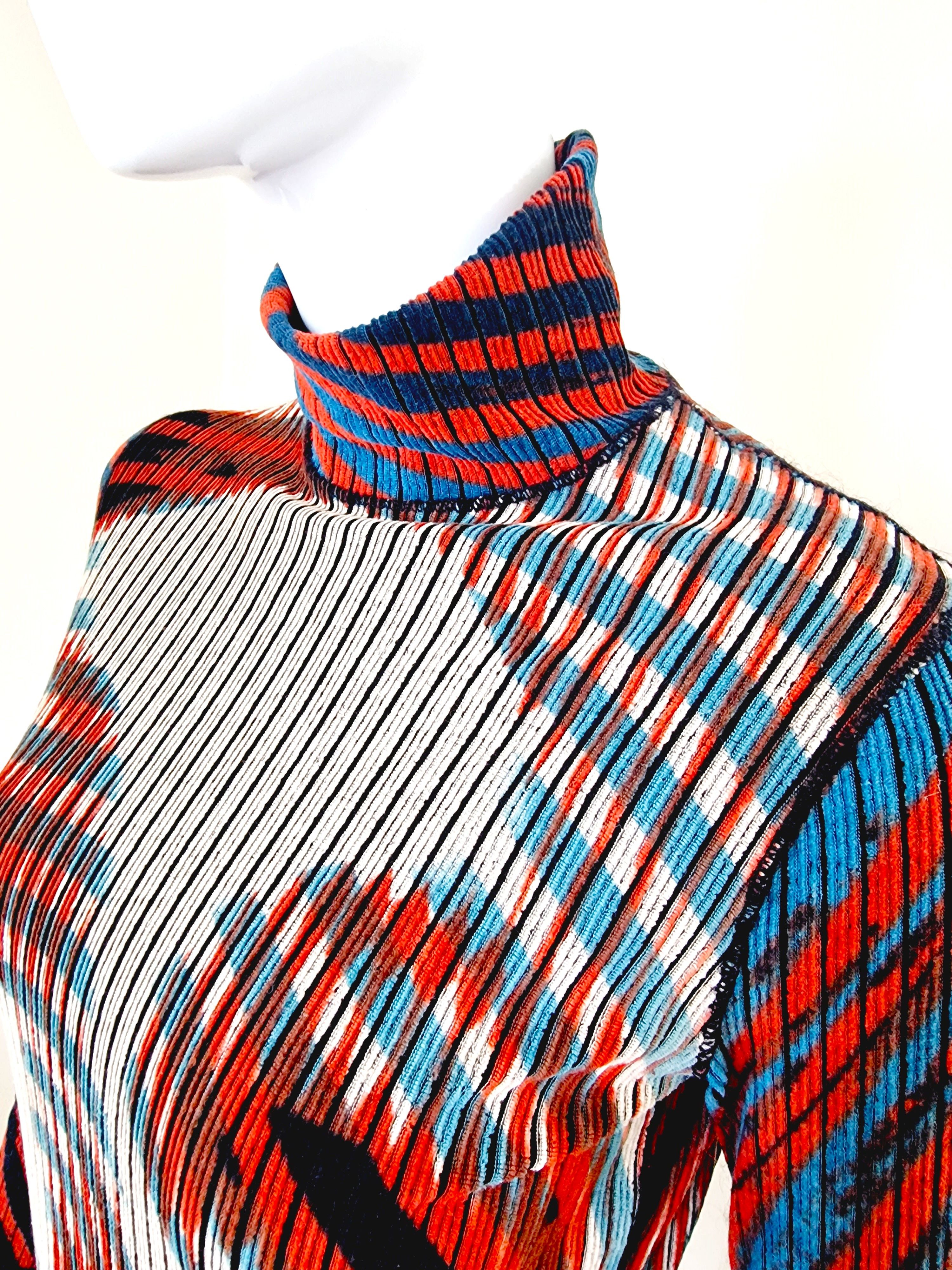 Jean Paul Gaultier Jean Paul Gaultier Greta Garbo Optical T-shirt Sweater Top Size US M / EU 48-50 / 2 - 5 Thumbnail