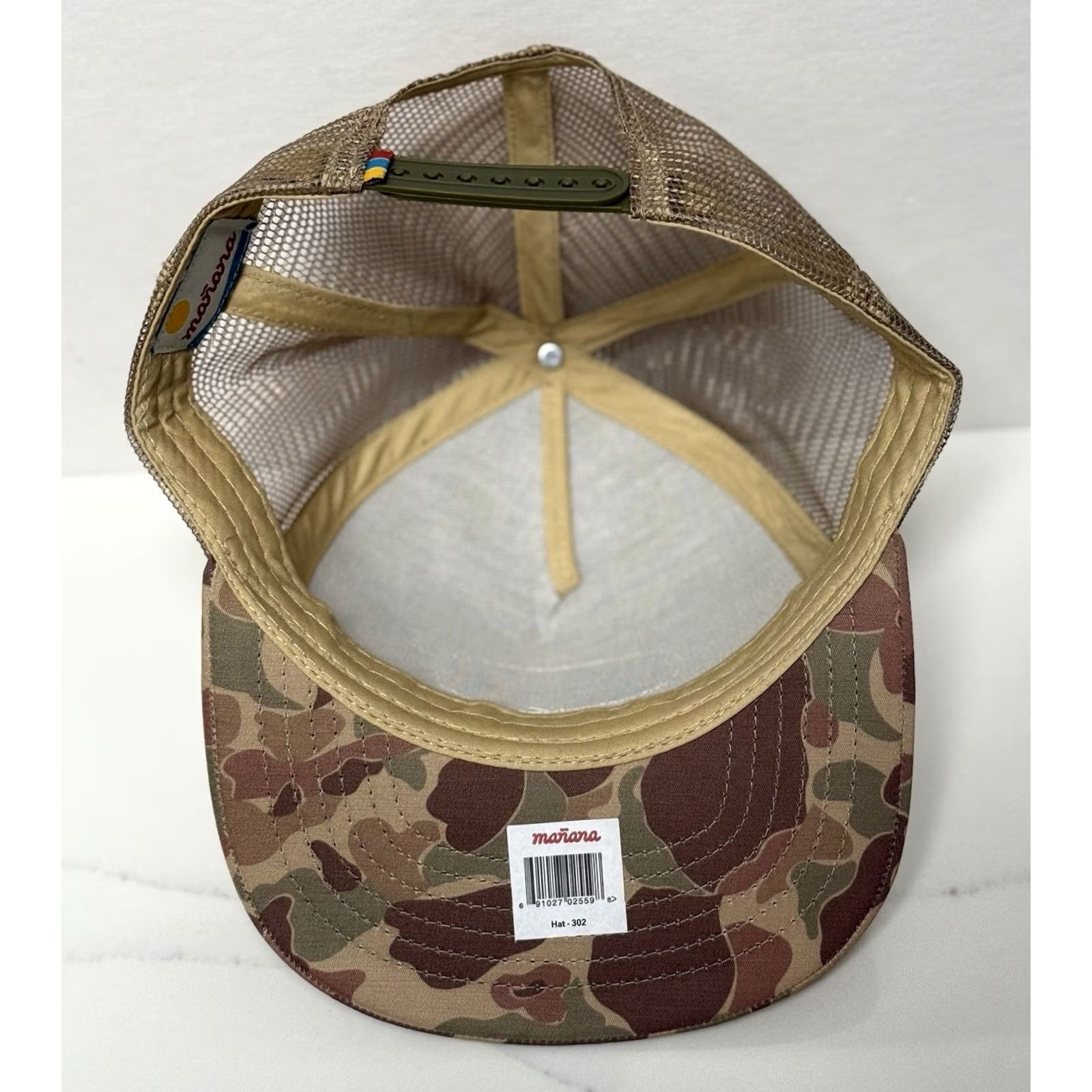 Logo 7 Mañana Hat OSFA Trucker Snapback City Camo Multicolor Canvas Hunting Outdoor USA Logo Men / Women Size ONE SIZE - 5 Thumbnail