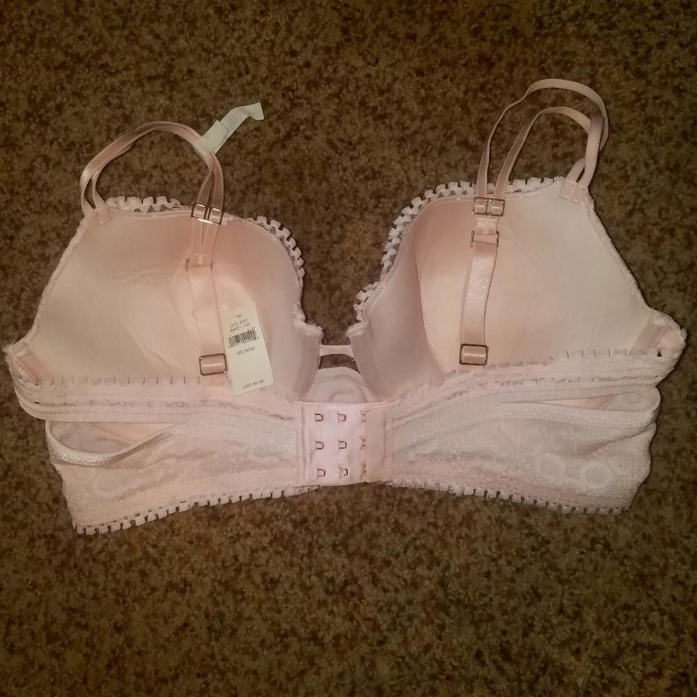 Designer NWT Aerie Balconette Bra Size 34DD Pink Size ONE SIZE - 2 Thumbnail