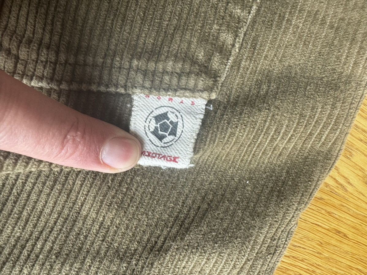 Walter Van Beirendonck NOS early 1990’s Sabotage Hand Painted Corduroy Pants Size US 33 - 20 Thumbnail