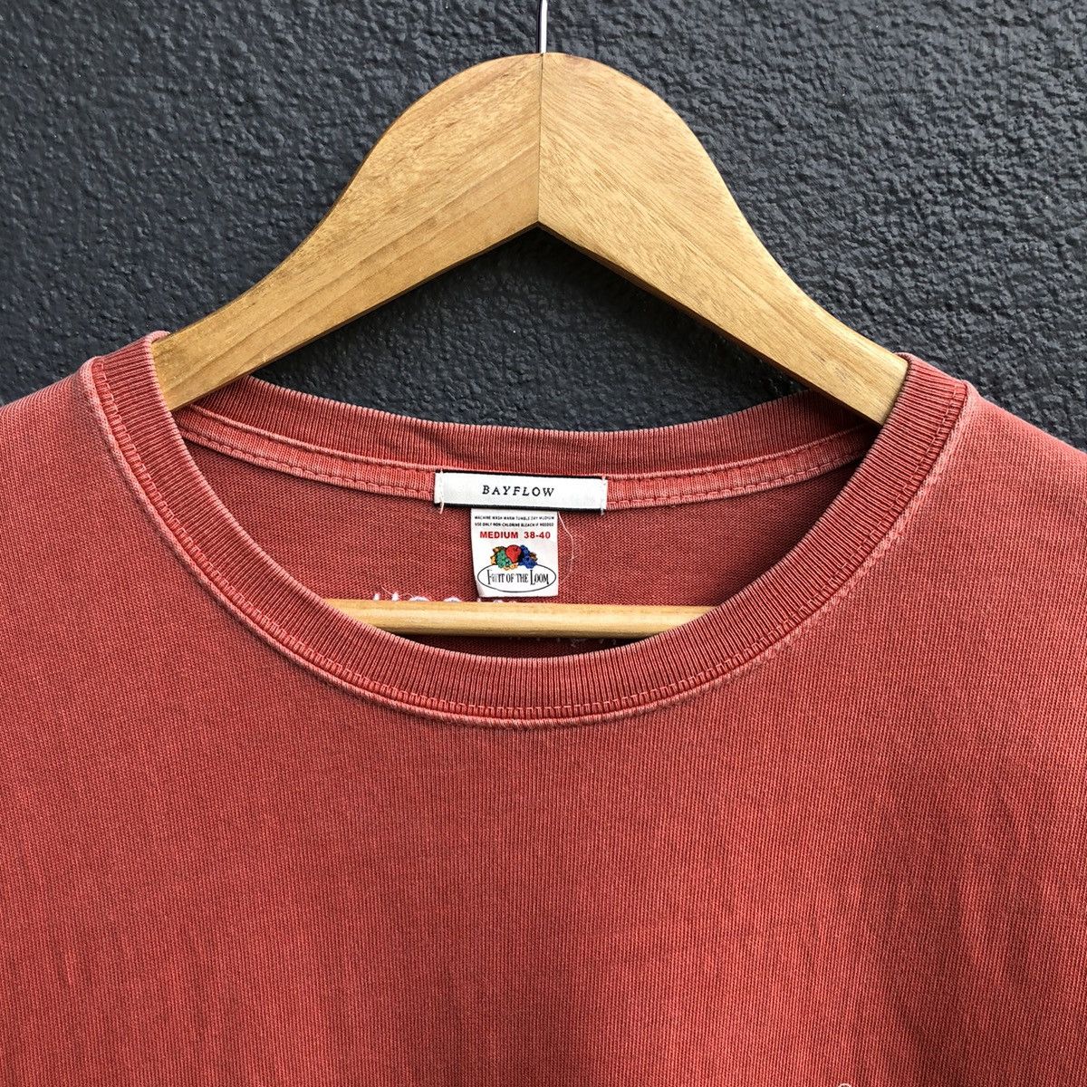 Vintage Bayflow Fruit Of The Loom Tshirt Size US M / EU 48-50 / 2 - 3 Thumbnail