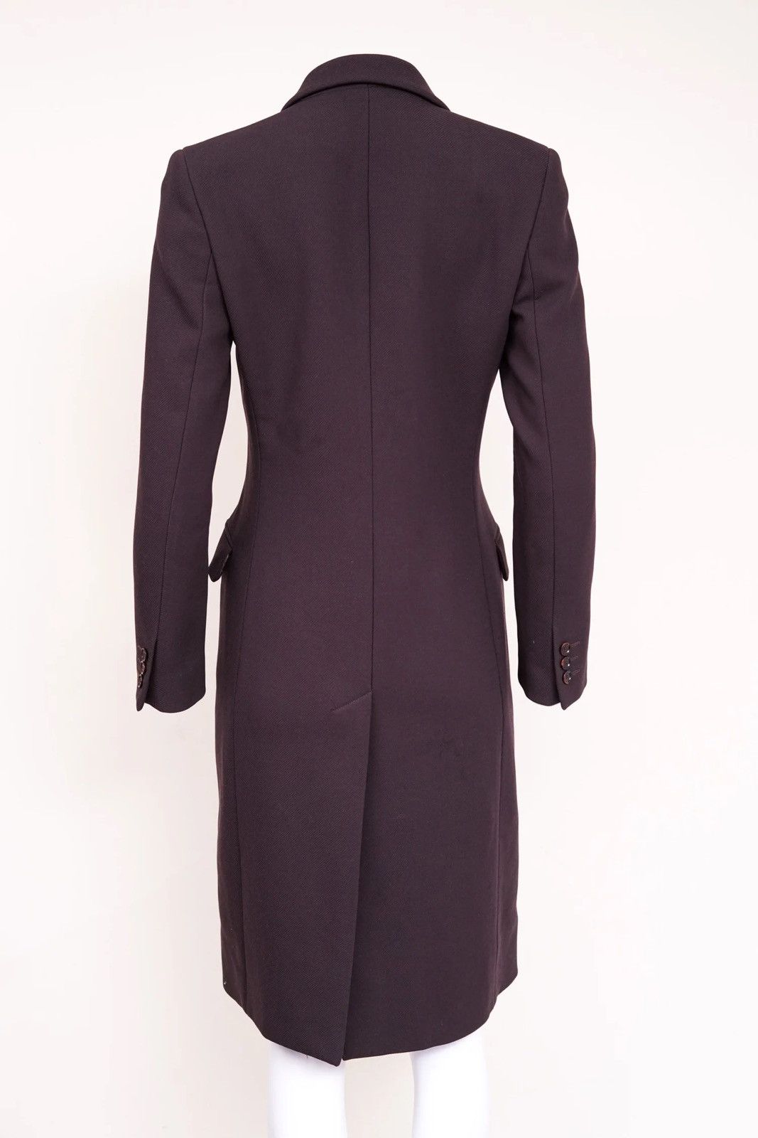 Dolce & Gabbana Dolce & Gabbana 1990s Single-Breasted Brown Coat Size S / US 4 / IT 40 - 5 Thumbnail