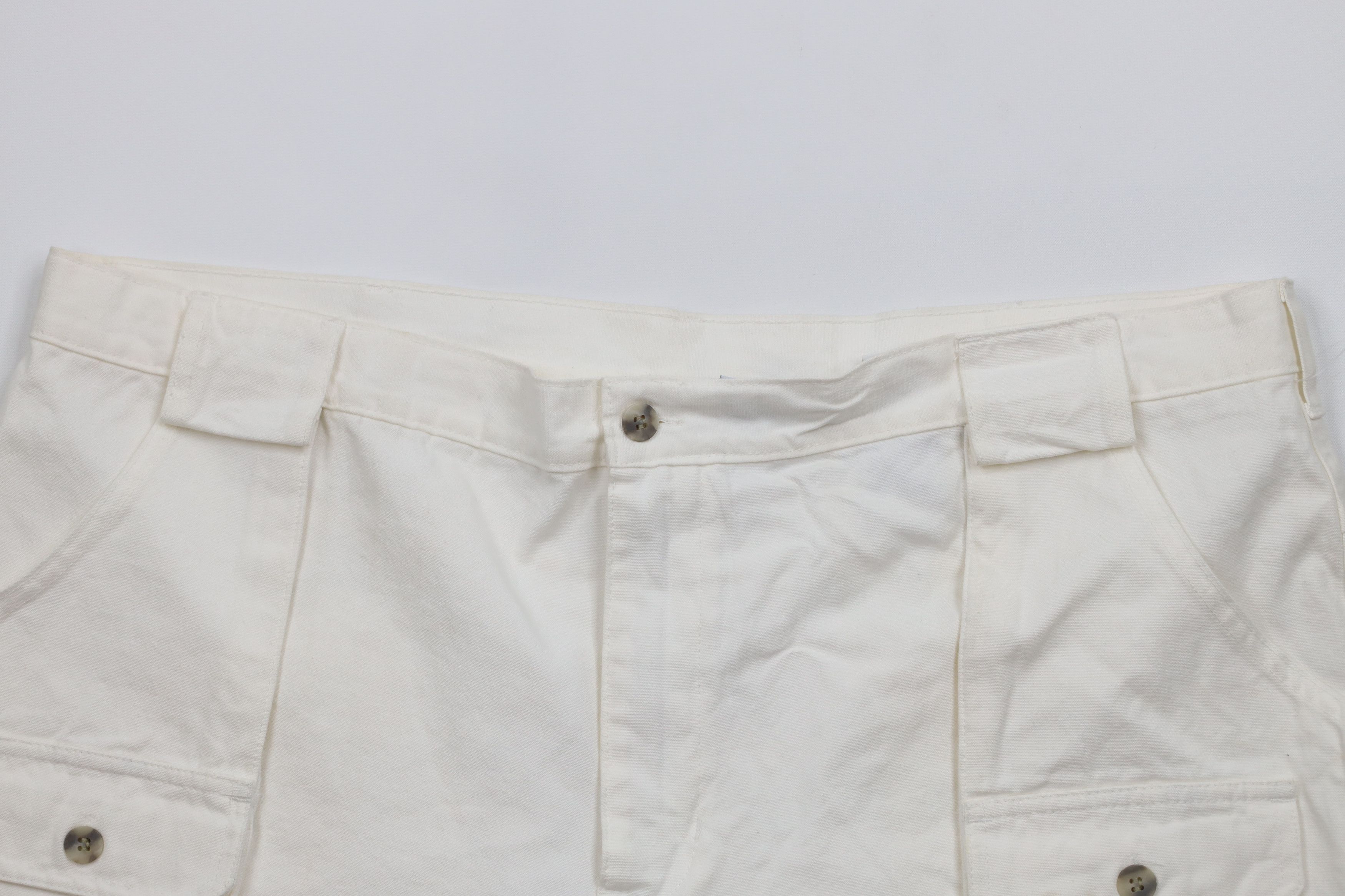 Vintage Deadstock Vintage 90s Streetwear Front Pocket Cargo Shorts Size US 42 / EU 58 - 2 Thumbnail