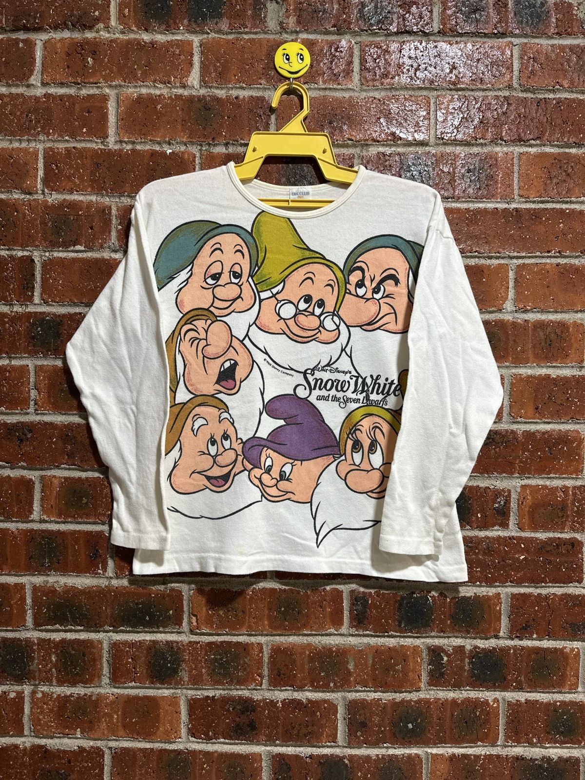 Vintage Snow White And The Seven Dwarfs Long Sleeve Tee