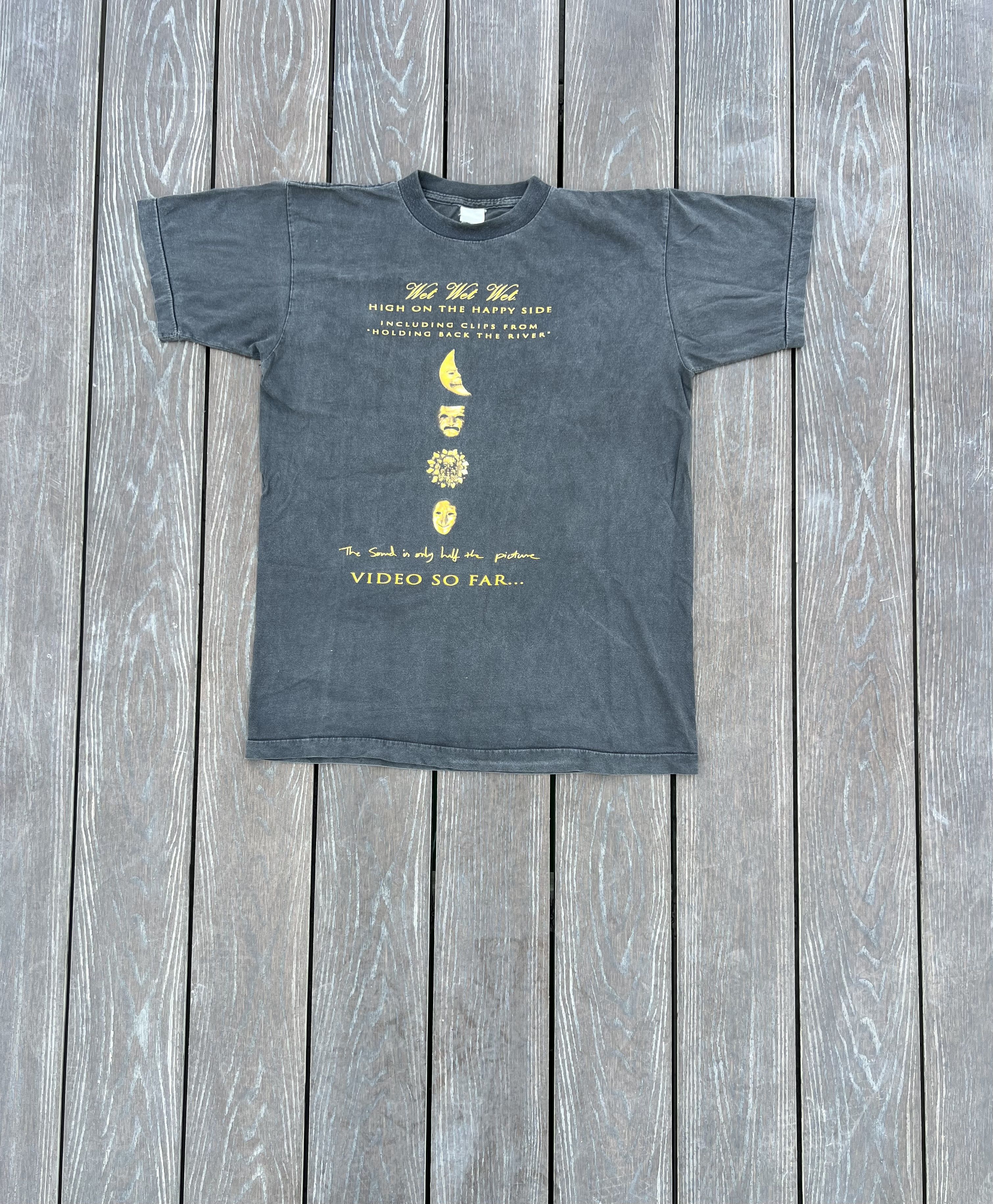 Vintage Vintage 90s Wet Wet Wet T-shirt Size US L / EU 52-54 / 3 - 2 Thumbnail