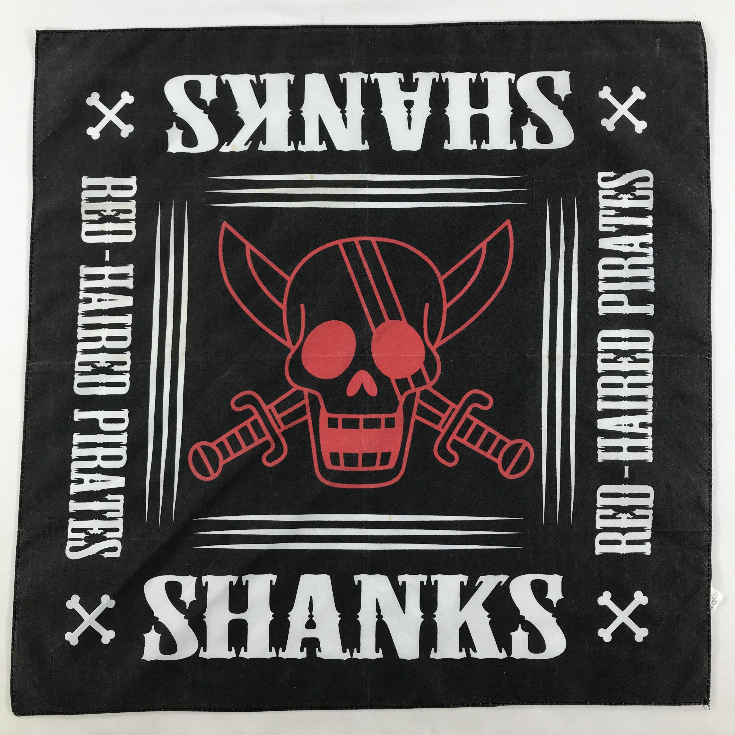 One Piece × Vintage One Piece Bandana / Handkerchief / Neckerchief - S1788 Size ONE SIZE - 1 Thumbnail