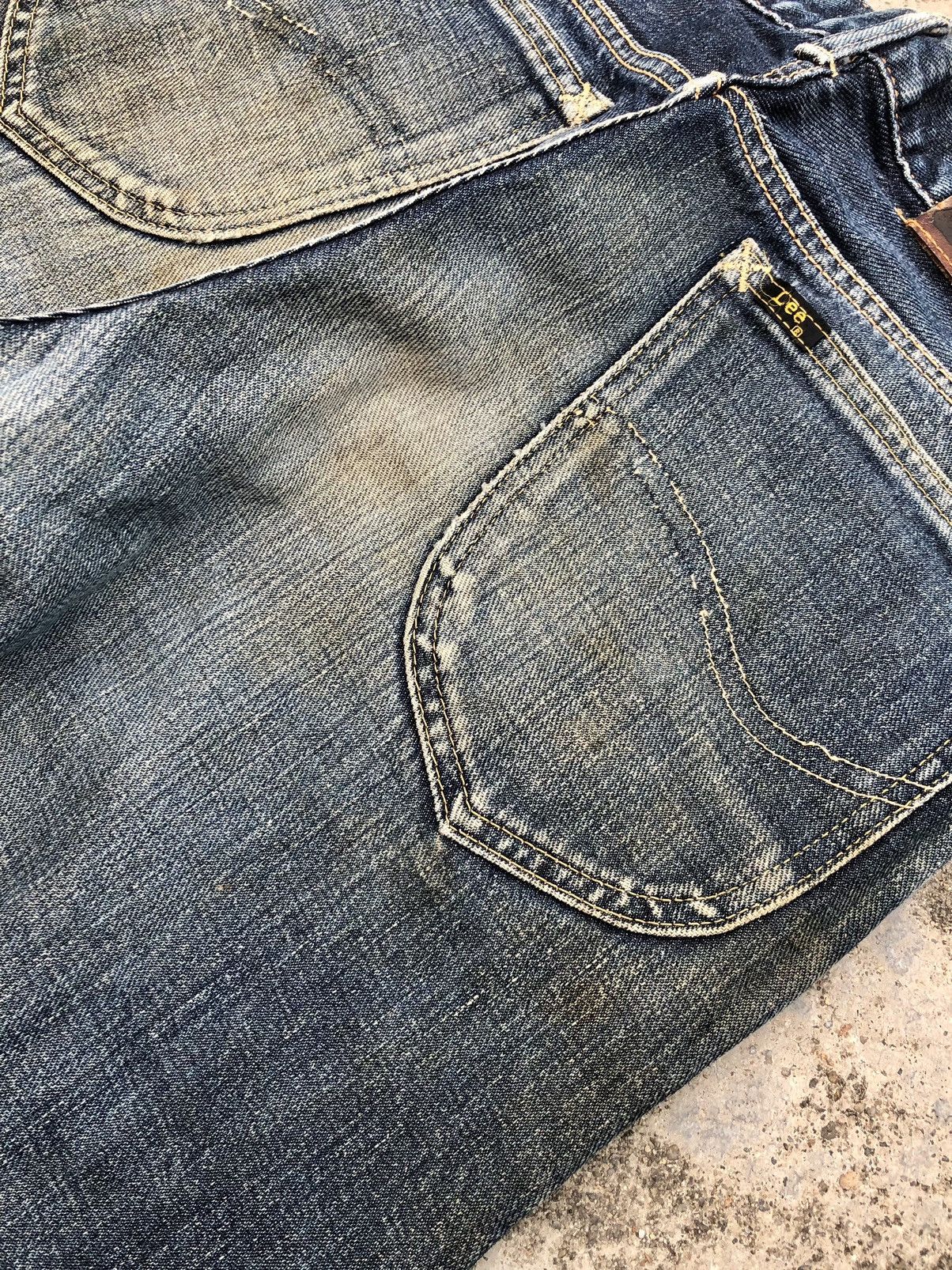 Lee × Vintage RUSTY BLUE VINTAGE LEE DENIM Size US 30 / EU 46 - 7 Thumbnail