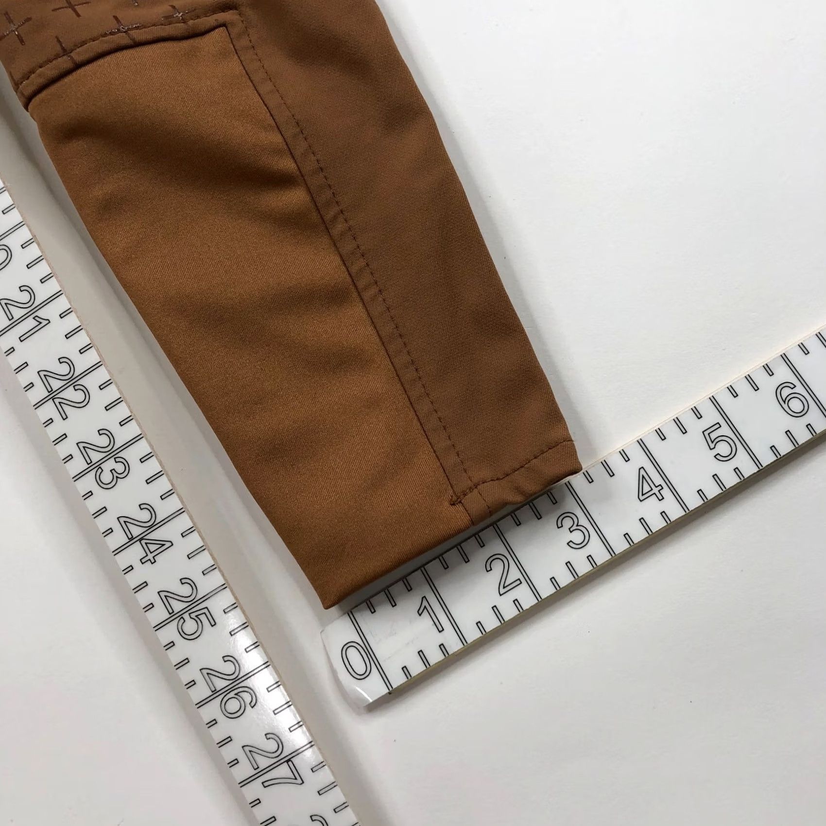 Vintage ROMFH 24R (Fit 24W 26L) Equestrian Riding Breeches Mid Rise Pants Brown Size 42" / US 20 - 6 Thumbnail