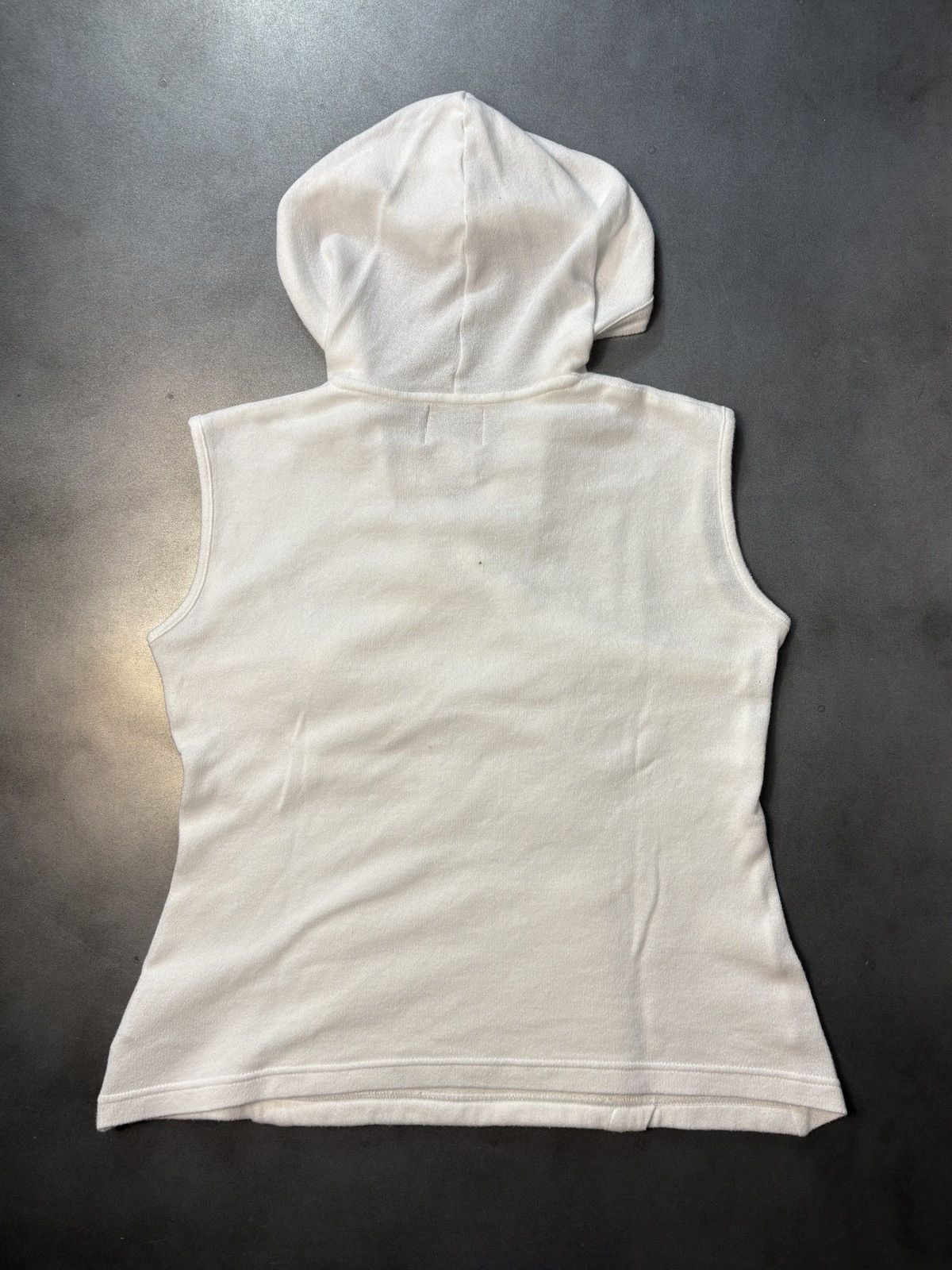 Kenzo × Vintage Vintage Kenzo Jungle Sleeveless Hoodie Y2K Sport Halter Top Size S / US 4 / IT 40 - 9 Thumbnail