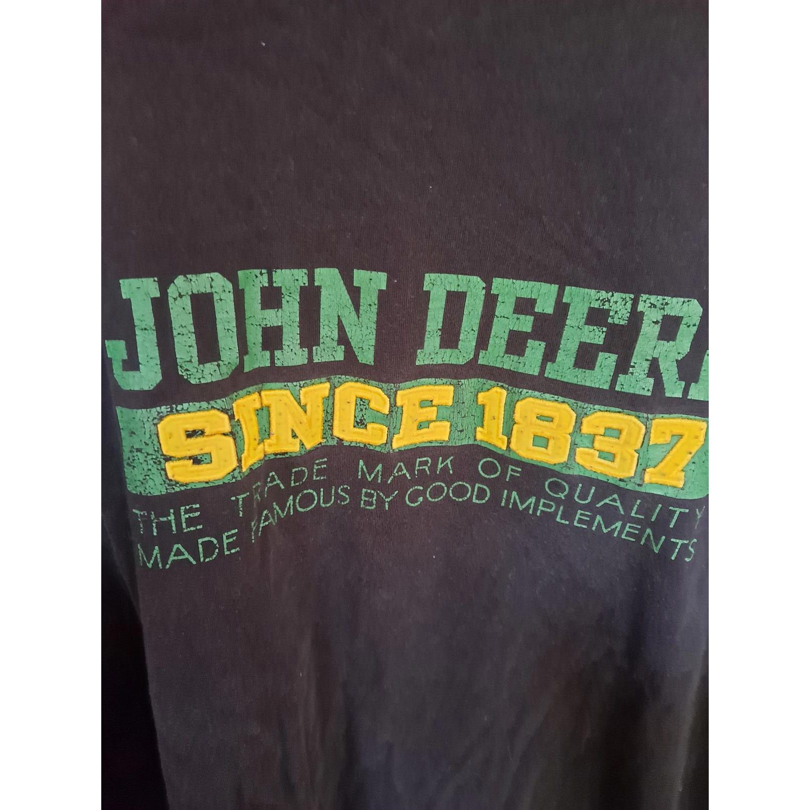 John Deere John Deere Since 1837 Long Sleeve Shirt Size XL Size US XL / EU 56 / 4 - 2 Thumbnail
