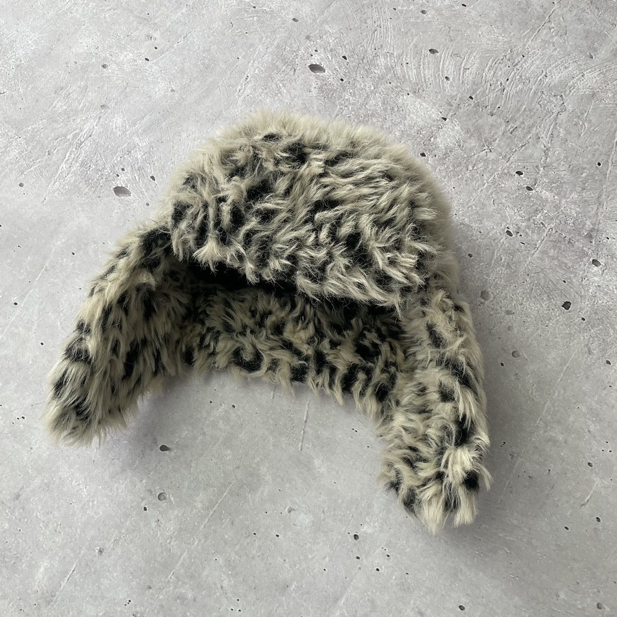 Japanese Brand × Vintage Y2K Ushanka Fur Fuzzy Hat 90s Style Vintage Opium Size ONE SIZE - 2 Thumbnail