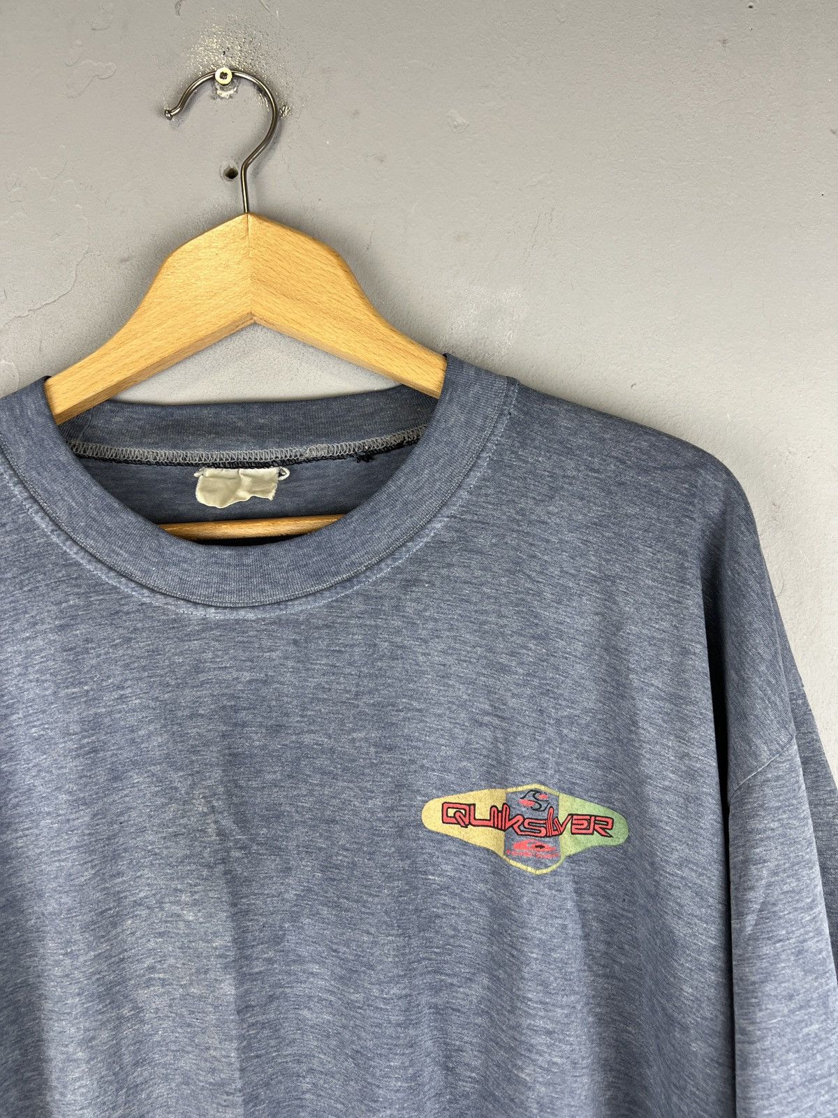 Quiksilver Vintage 1990s Quiksilver Y2K Surf Graphic T-Shirt Size US XL / EU 56 / 4 - 3 Thumbnail