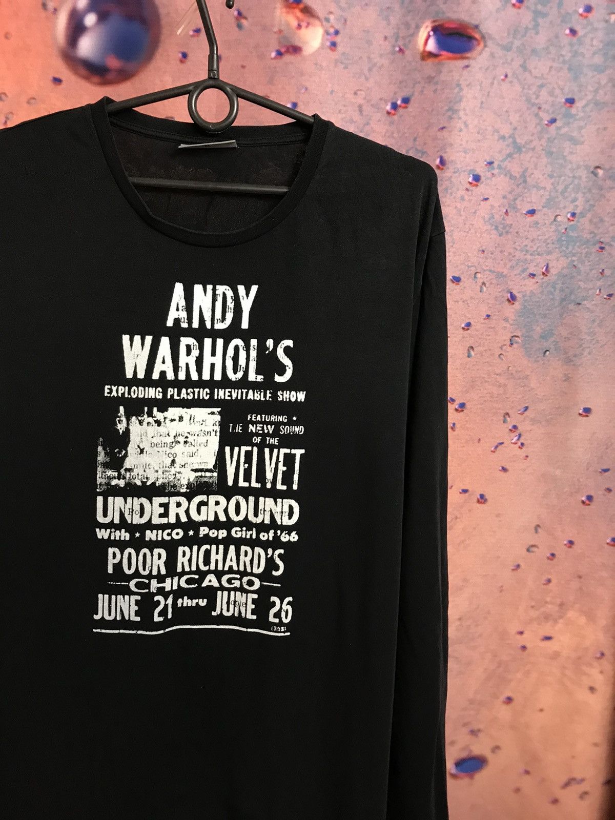 Andy Warhol × Karl Lagerfeld Lagerfeld Andy Warhol streetwear longsleeve tee Size US L / EU 52-54 / 3 - 1 Thumbnail