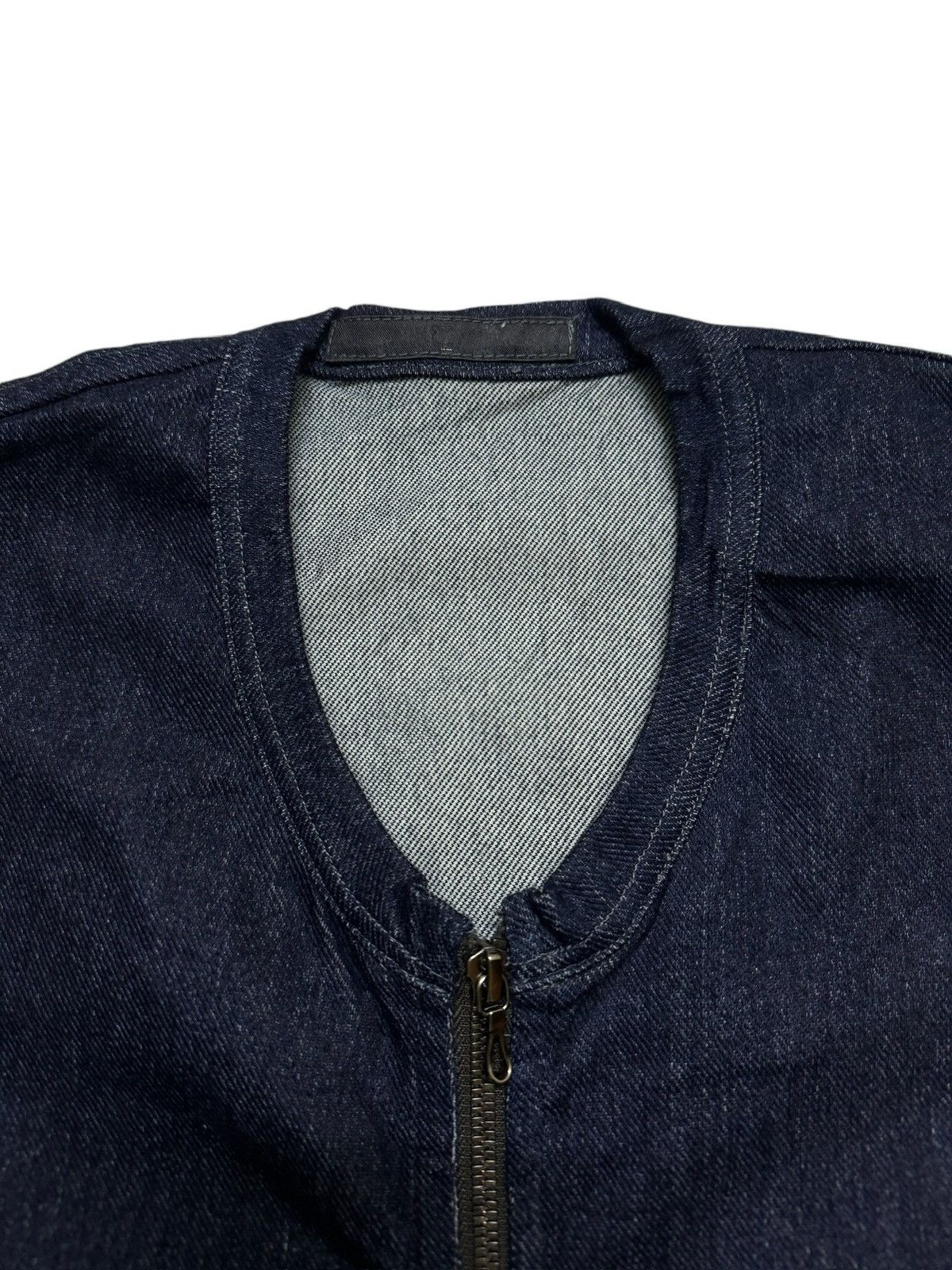 Japanese Brand × Julius julius_7 2010 goth ik; denim overshirt jacket sample Size US M / EU 48-50 / 2 - 5 Thumbnail