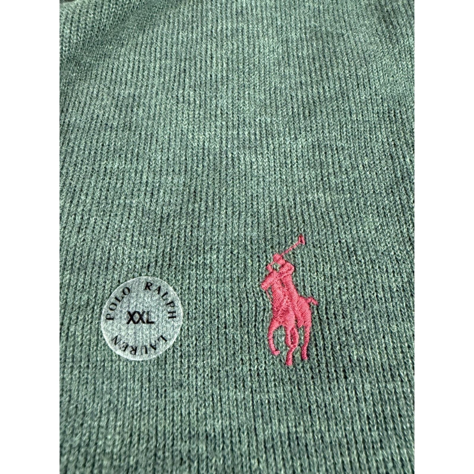 Polo Ralph Lauren **Ralph Lauren Green Men's XXL 1/4 Zip Sweater** User: Ralph Lauren Green Men's XXL 1/4 Zip Sweater Size US XXL / EU 58 / 5 - 7 Thumbnail