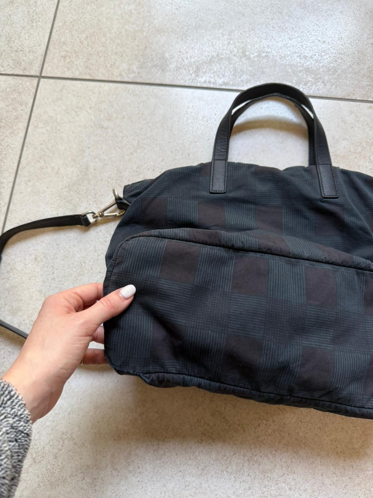 Prada Prada Chess Tote Bag Logo Size ONE SIZE - 14 Thumbnail