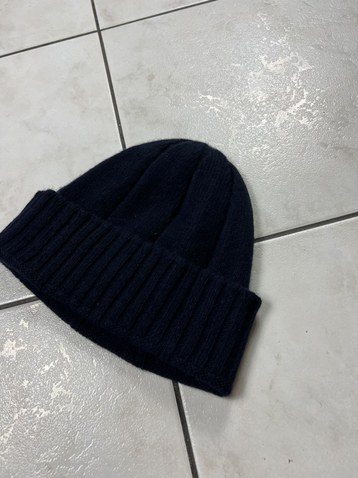 A.P.C. A.P.C. Rue Madame Paris wool cashmere ribbed knit beanie hat Size ONE SIZE - 7 Thumbnail